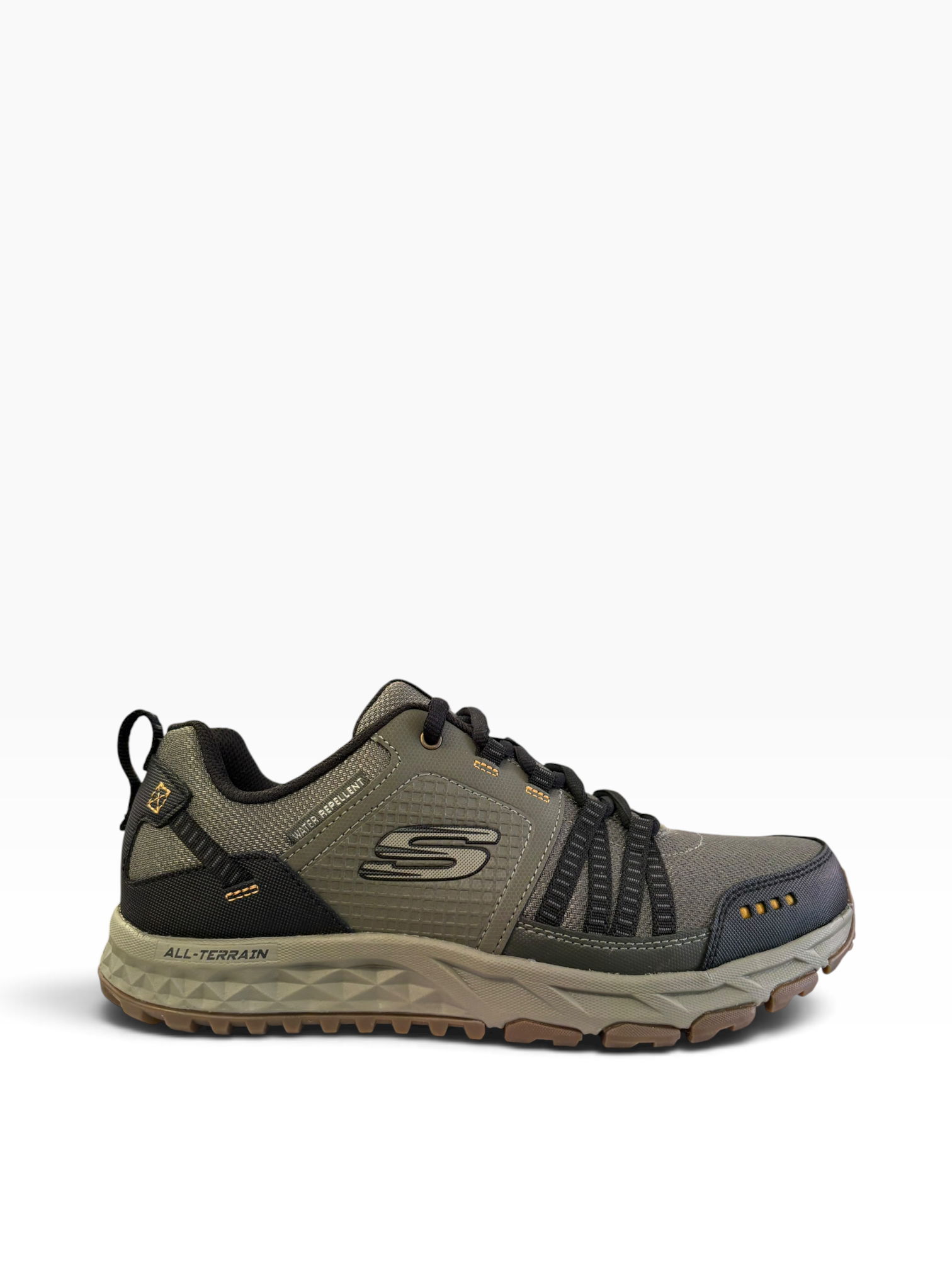 Skechers - Mens khaki runner - Escape plan