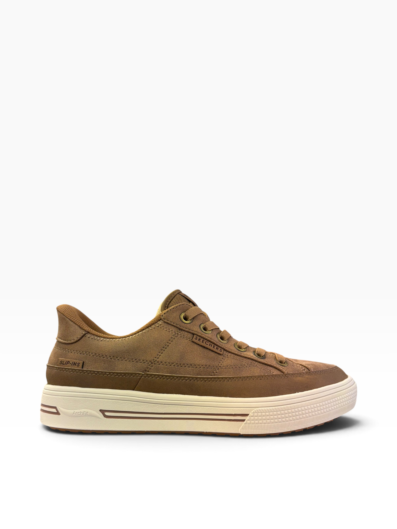 Skechers - Mens brown shoe - Join ya there