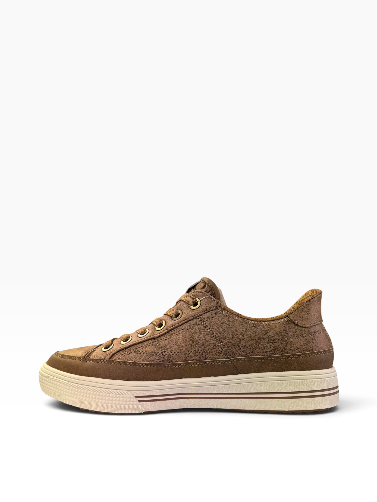 Skechers - Mens brown shoe - Join ya there