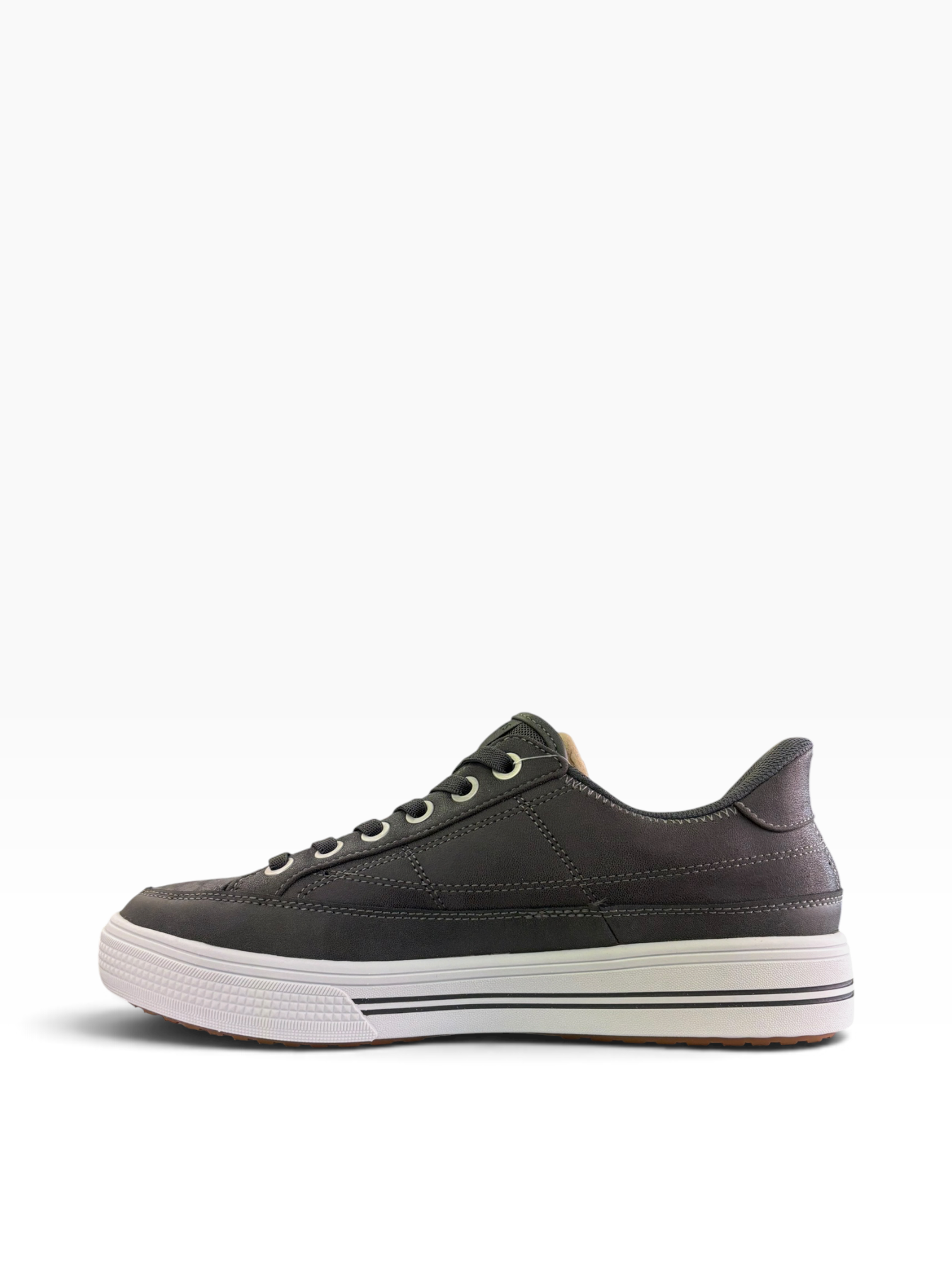 Skechers - Mens charcoal shoe - Join ya there