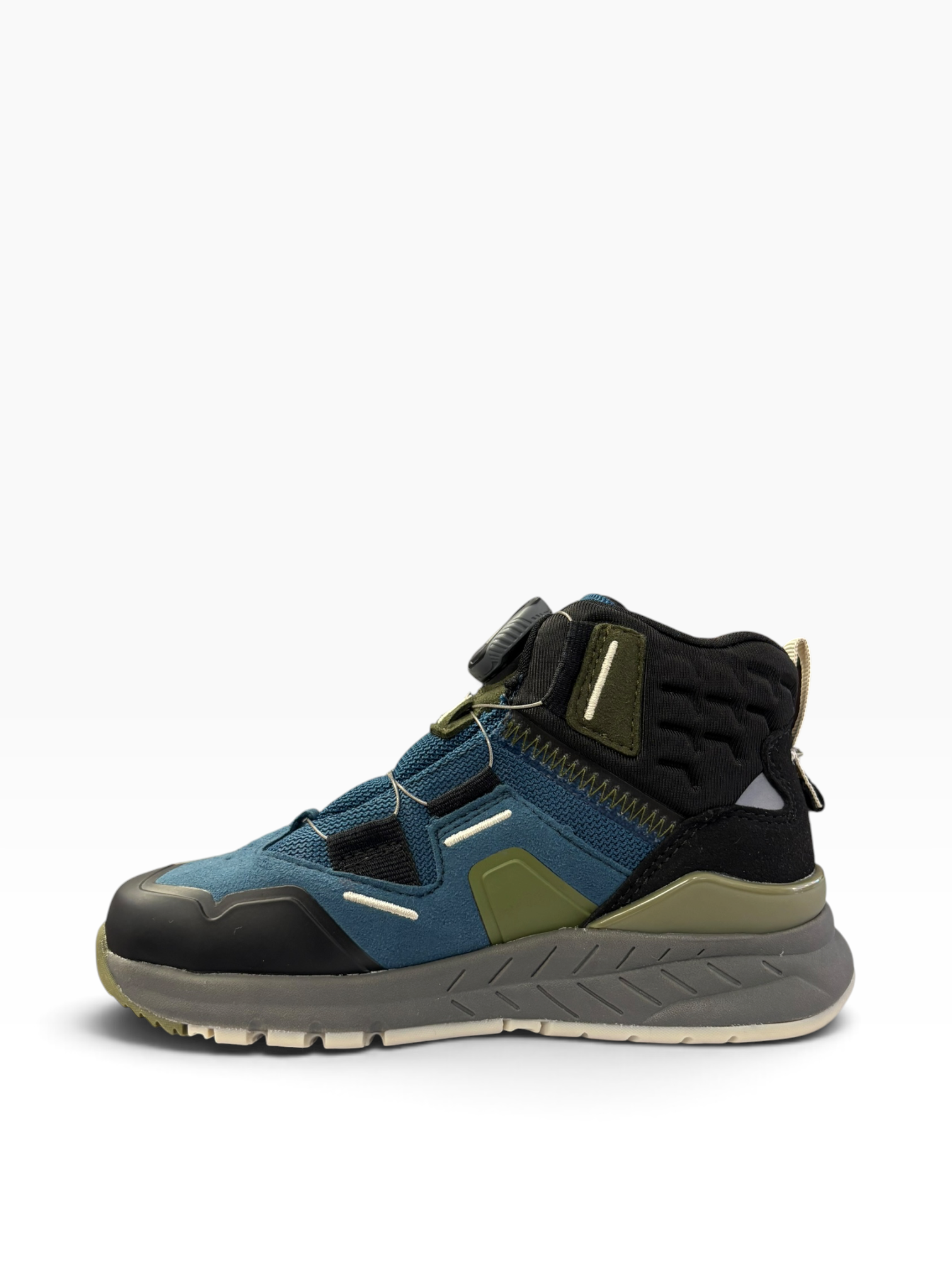 Ricosta - Boys blue/khaki waterproof boot - Shock
