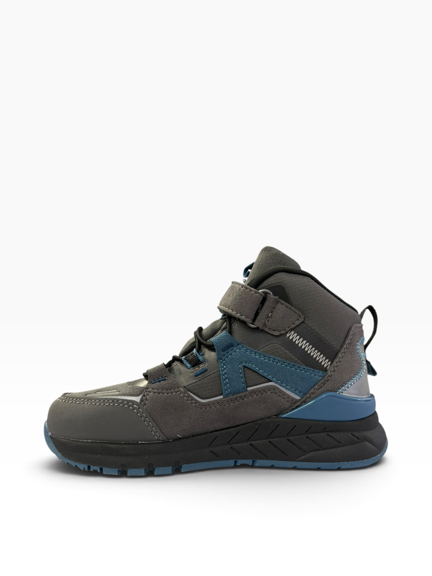Ricosta - Boys grey/blue waterproof boot - Blaze