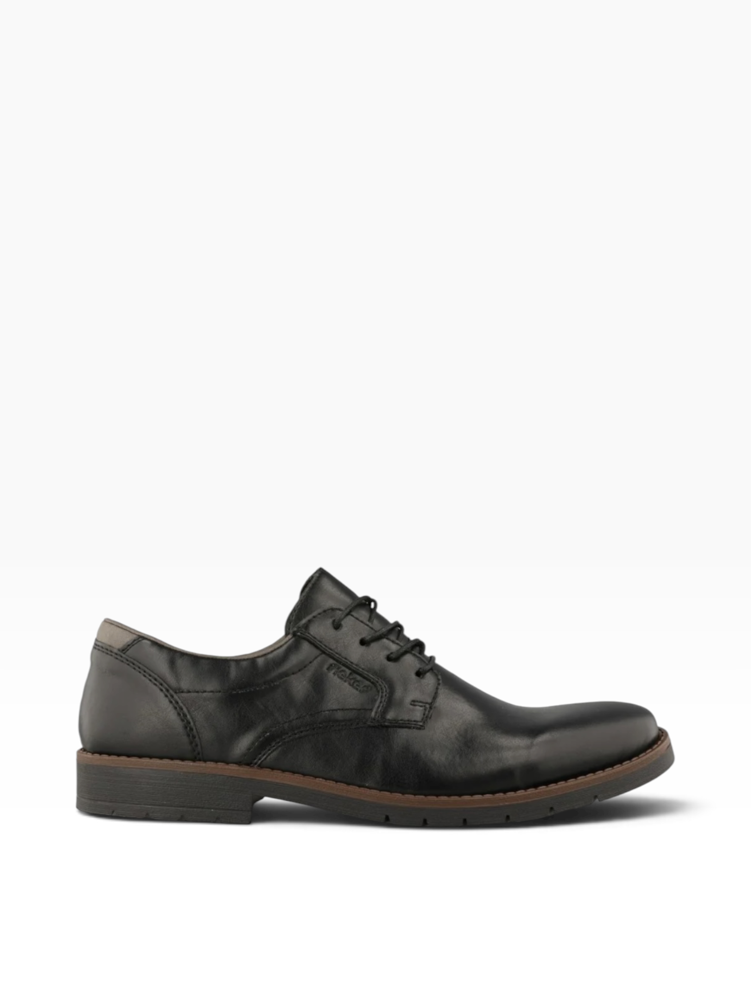 Rieker - Mens black shoe - 13900-00