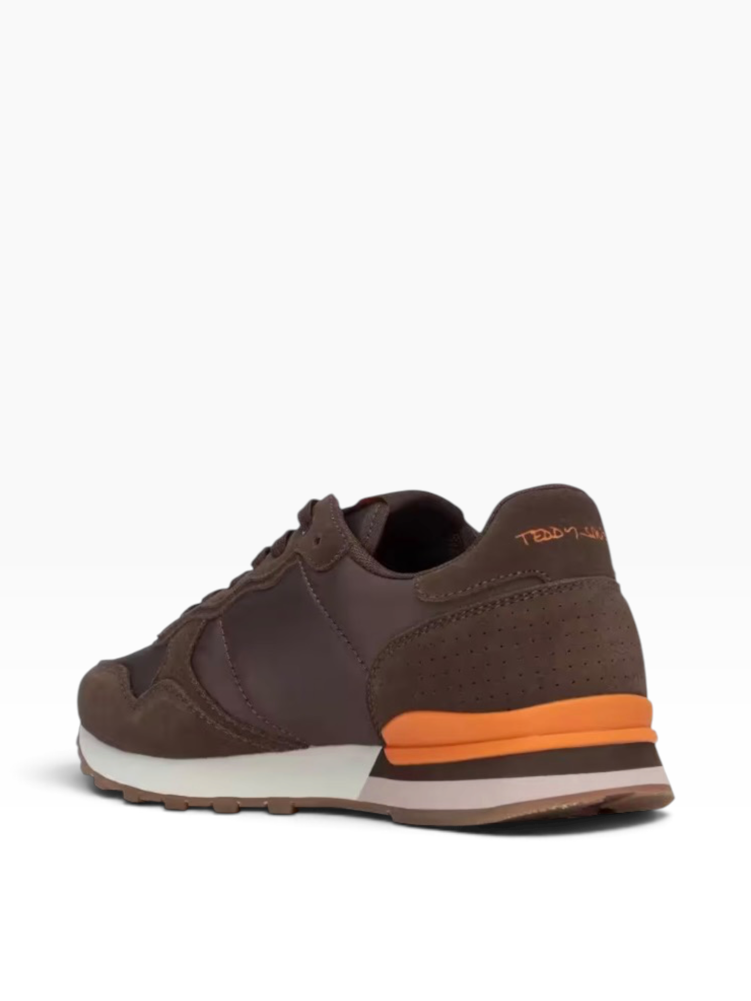 Teddy smith - Mens brown/orange shoe - 121014