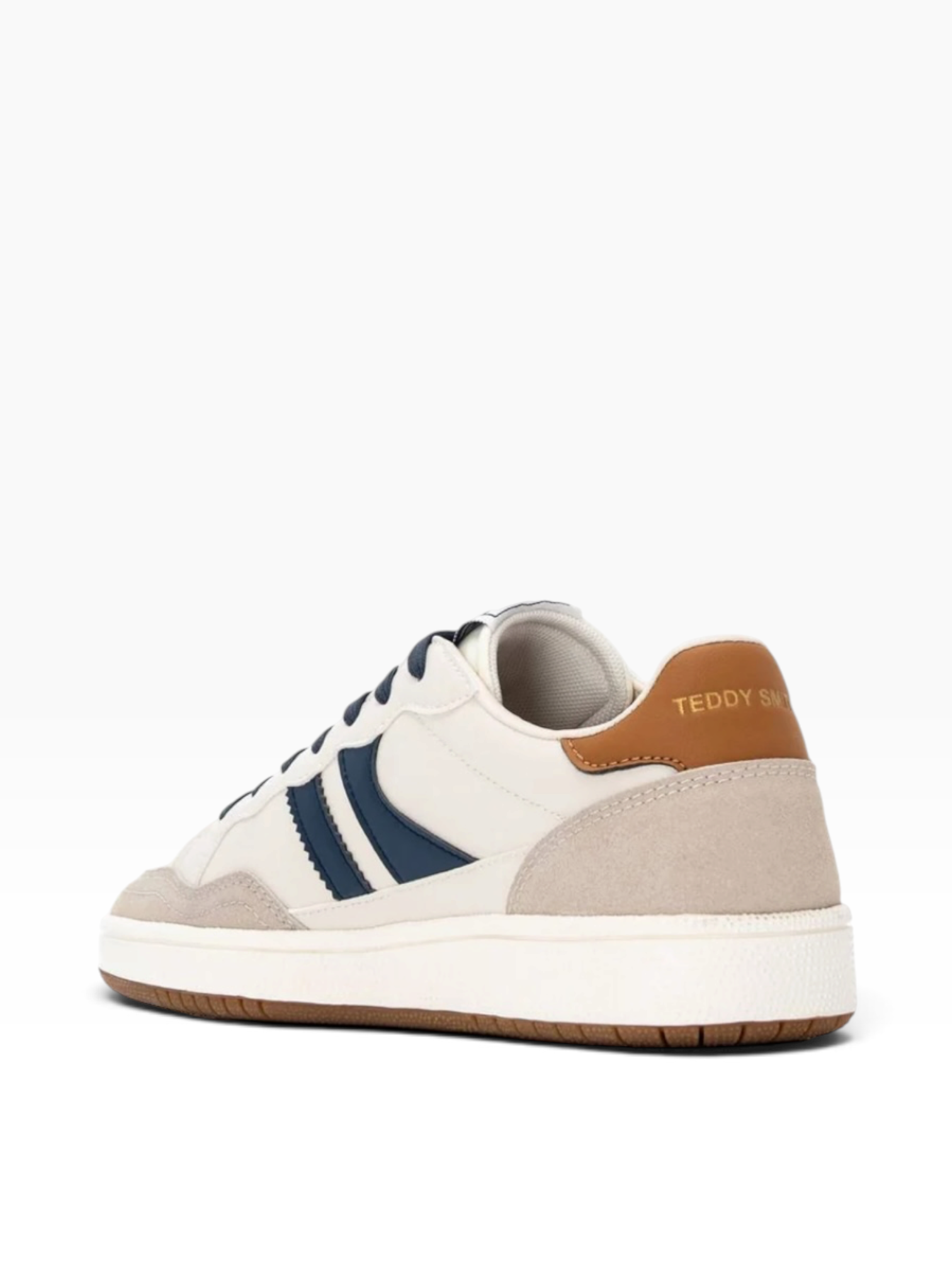 Teddy smith - Mens cream/navy shoe - 121034