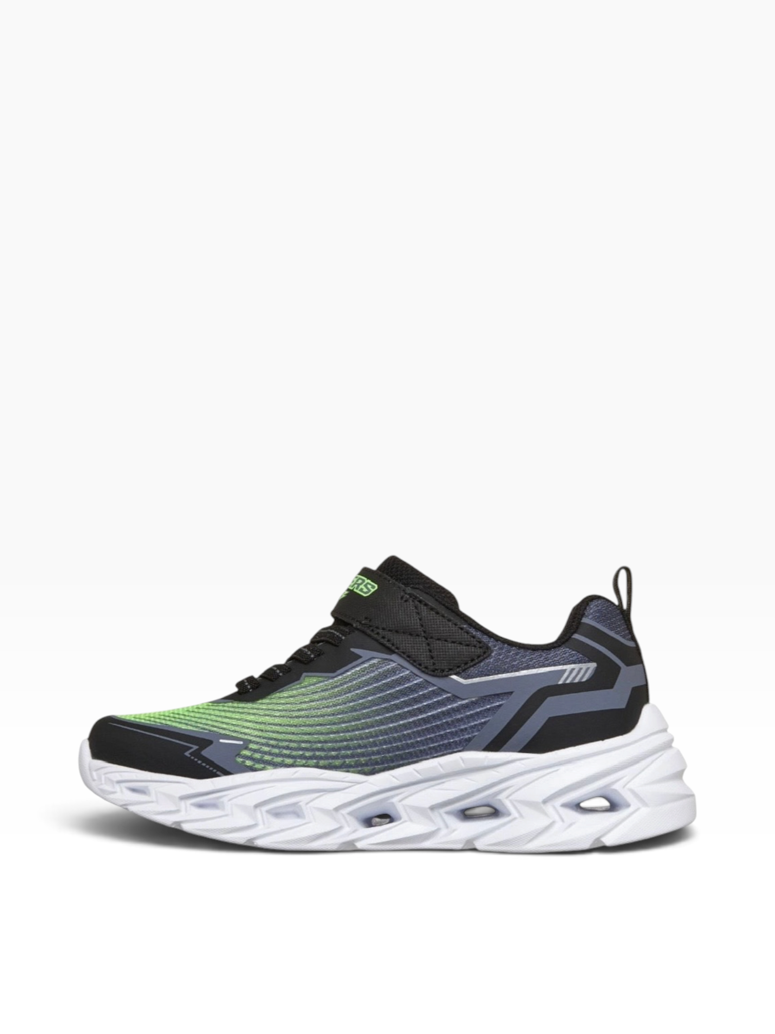 Skechers - Boys black/lime runner - Vortex 3.0