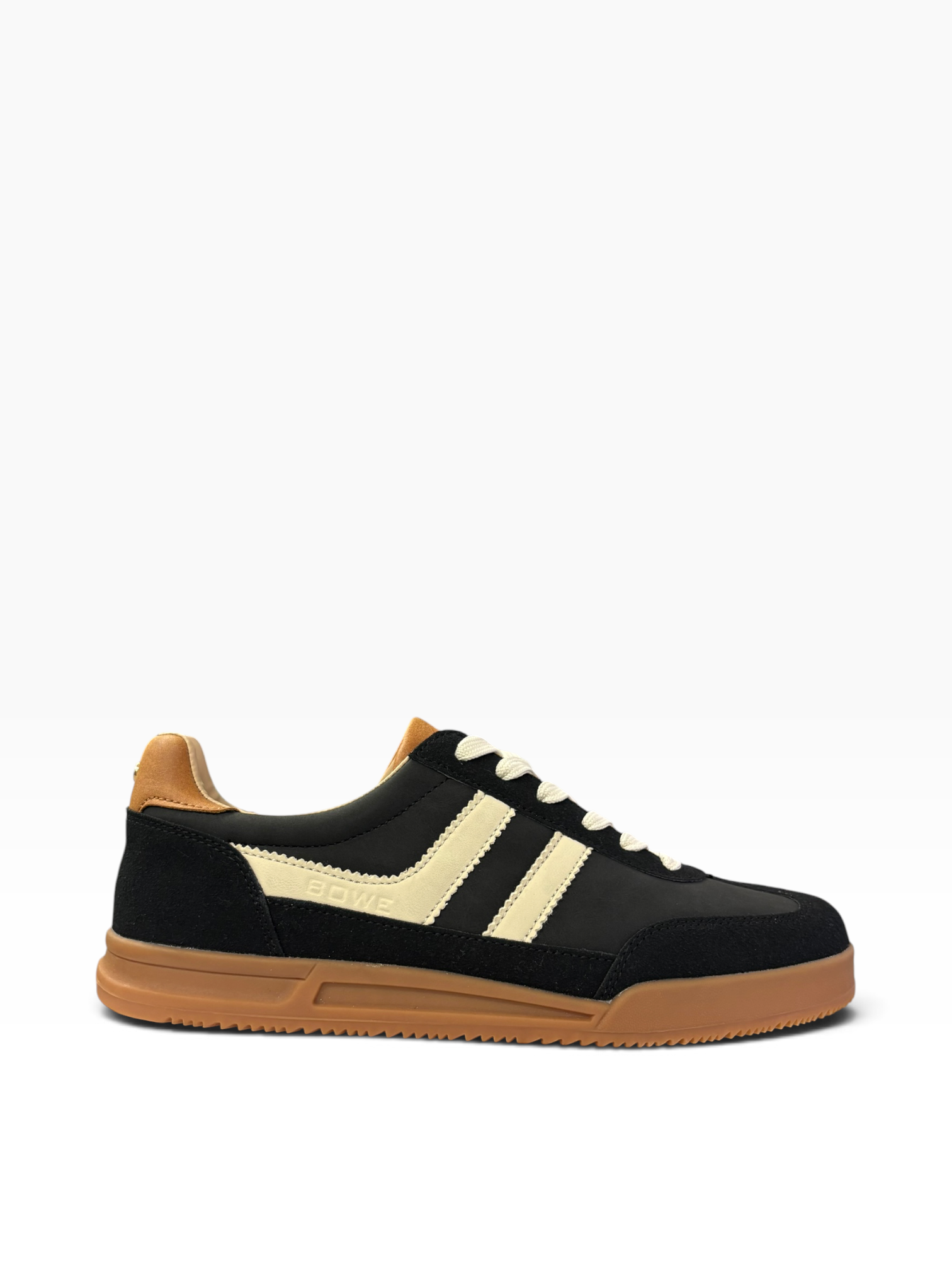 Tommy Bowe - Mens black/cream shoe - Zazi