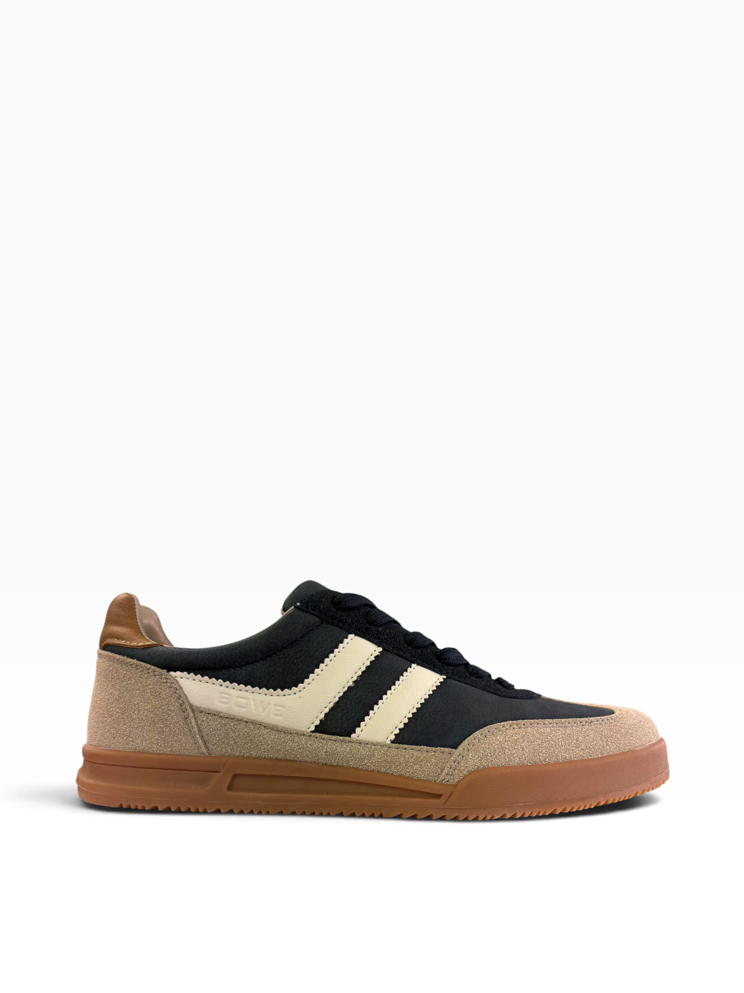 Tommy Bowe - Mens navy/beige shoe - Zazi