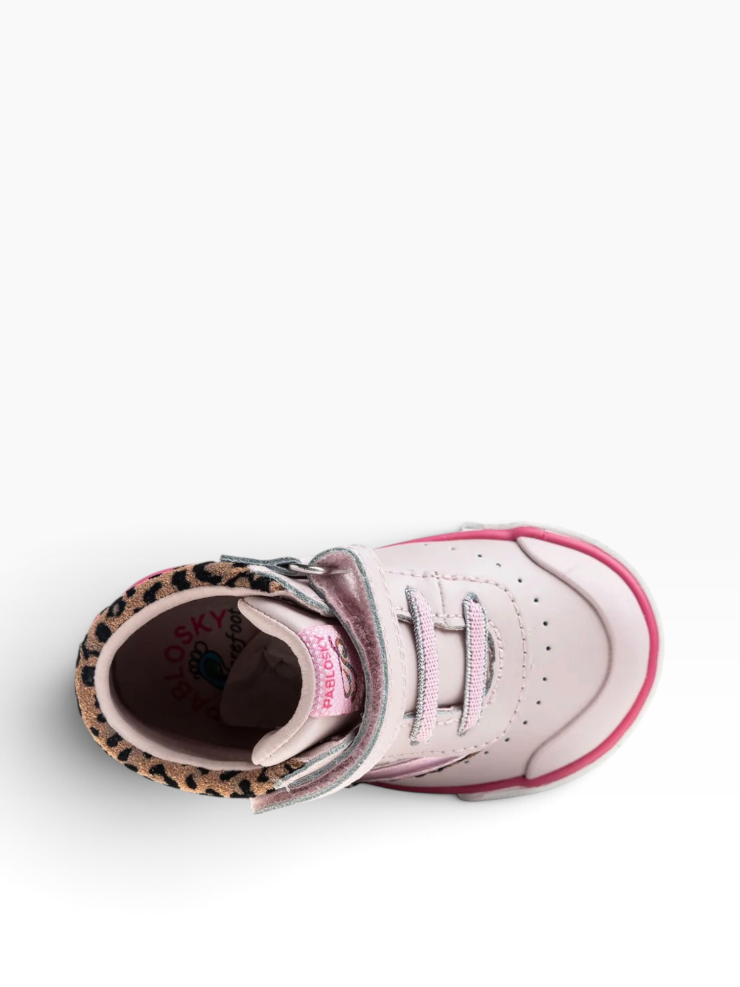 Pablosky - Girls pink/leopard boot - 987170