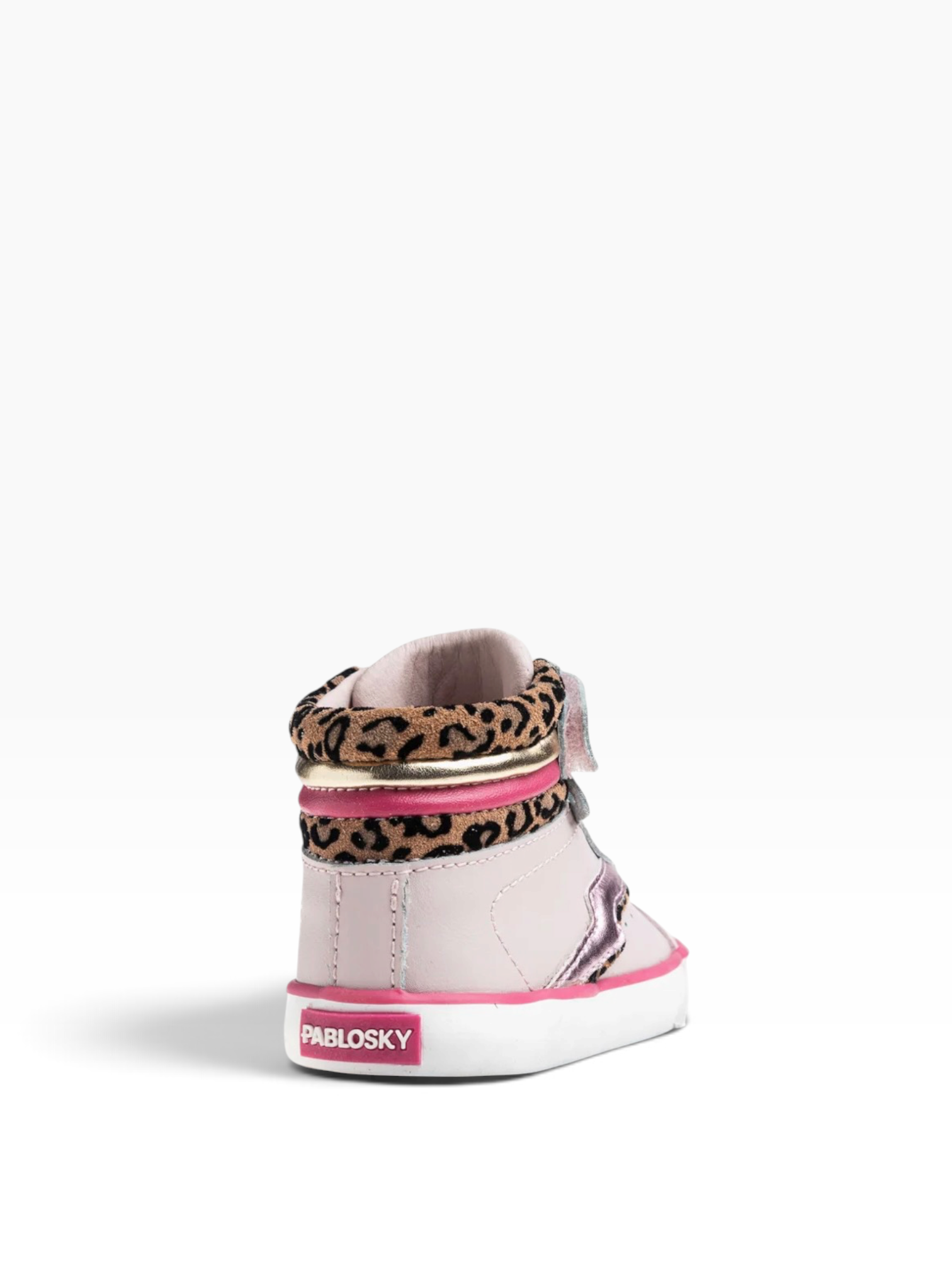 Pablosky - Girls pink/leopard boot - 987170