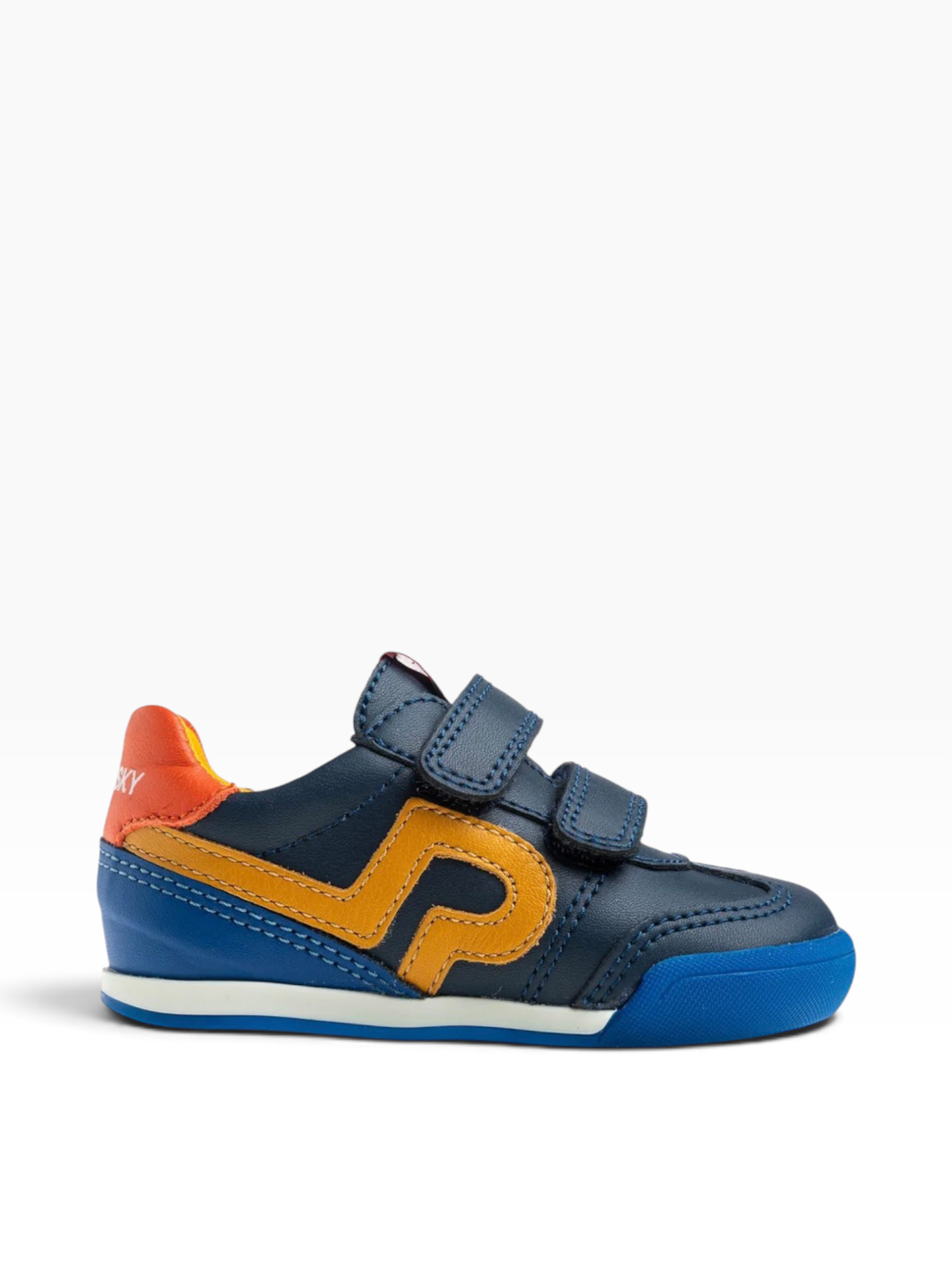 Pablosky - Boys navy/yellow shoe - 081228