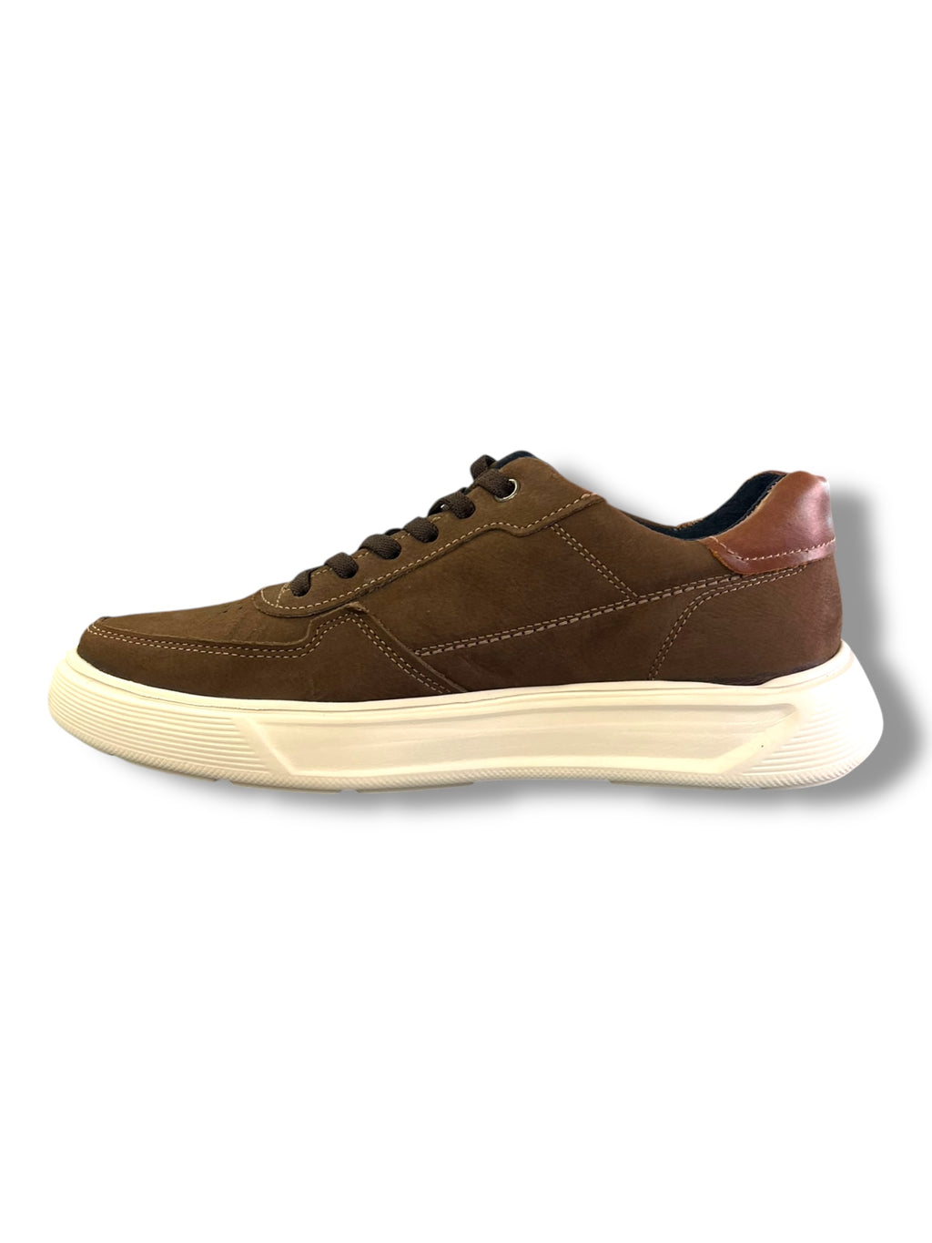 Pegada - Mens brown slip-on shoe - 110924-07