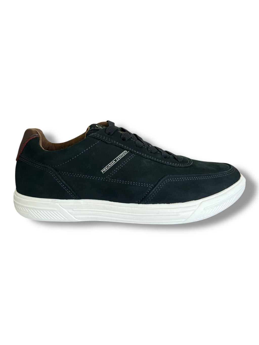 Pegada - Mens navy slip-on shoe - 110410-08