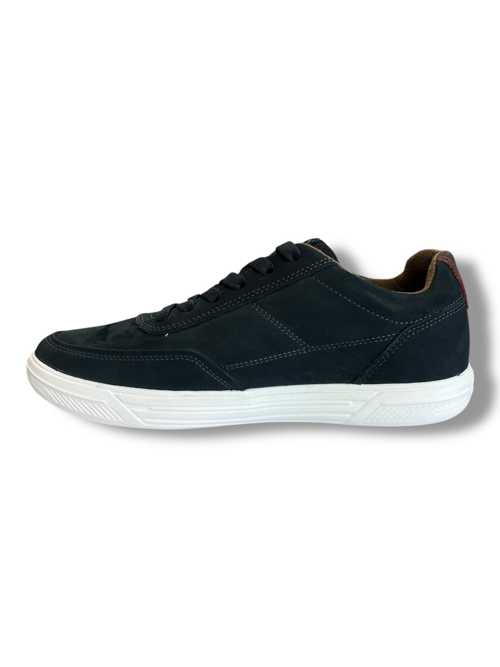 Pegada - Mens navy slip-on shoe - 110410-08