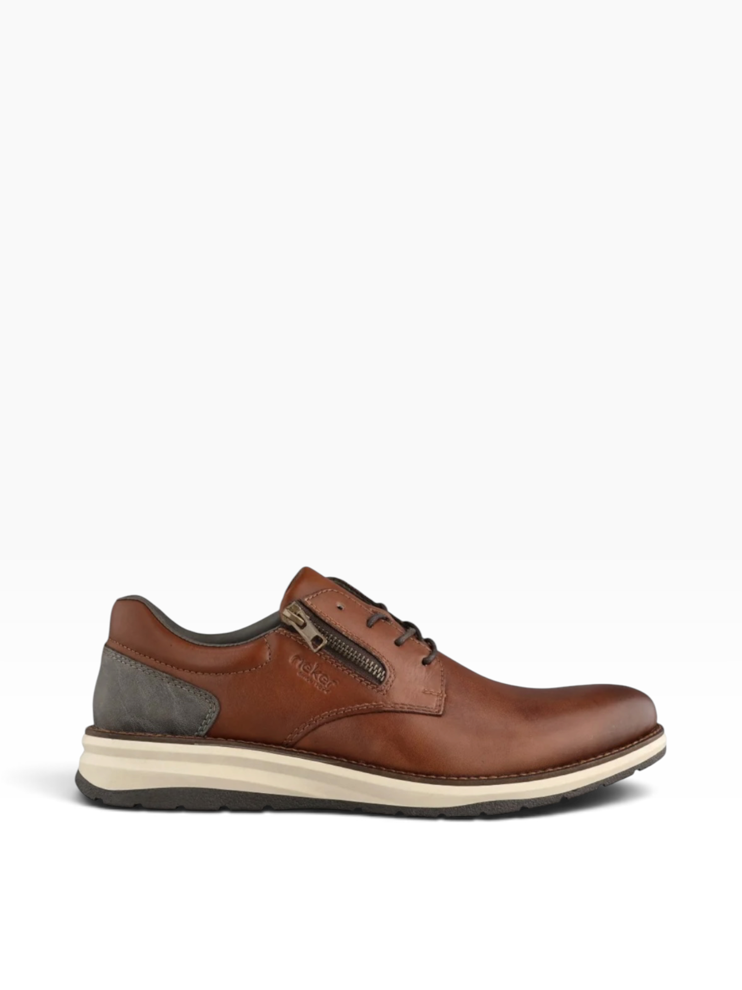 Rieker - Mens brown shoe - 14706-24