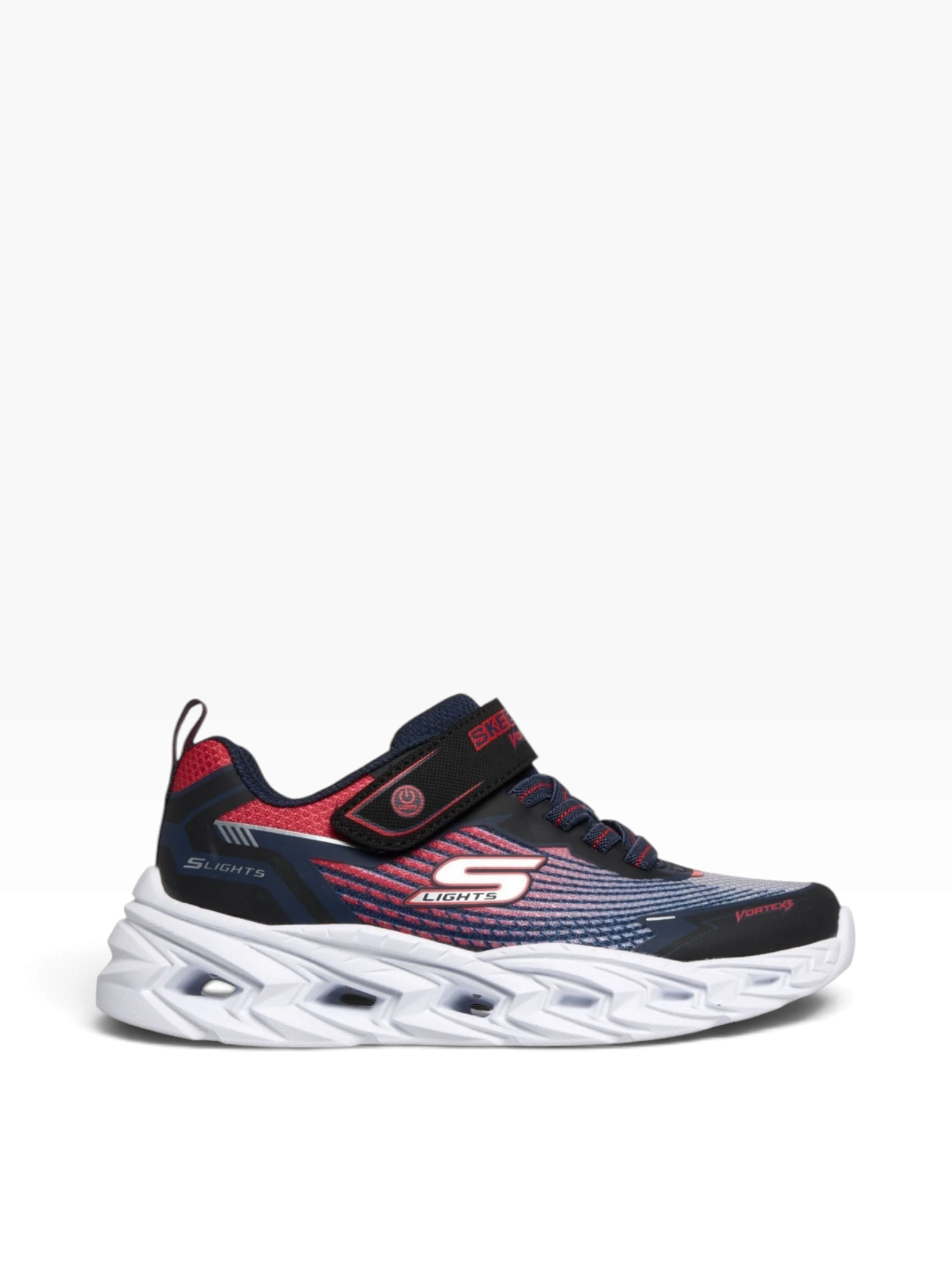 Skechers - Boys red/black/navy runner - Vortex 3.0
