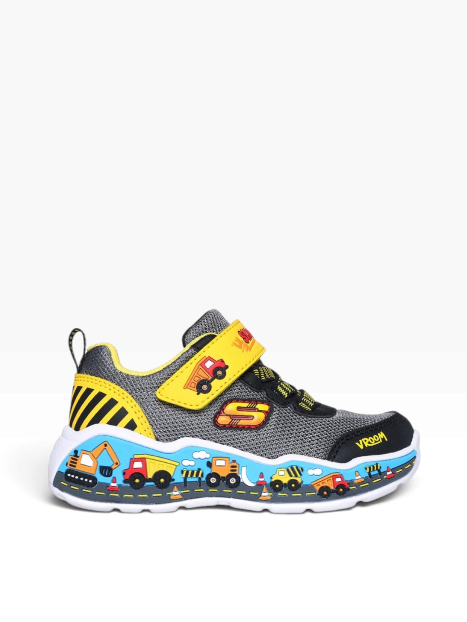 Skechers - Boys grey/yellow - Play scene