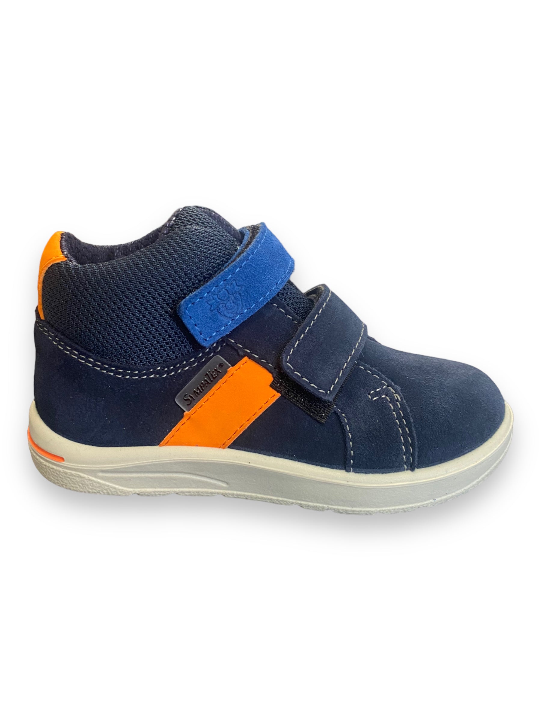 Ricosta - Boys navy/orange boot - NEMO