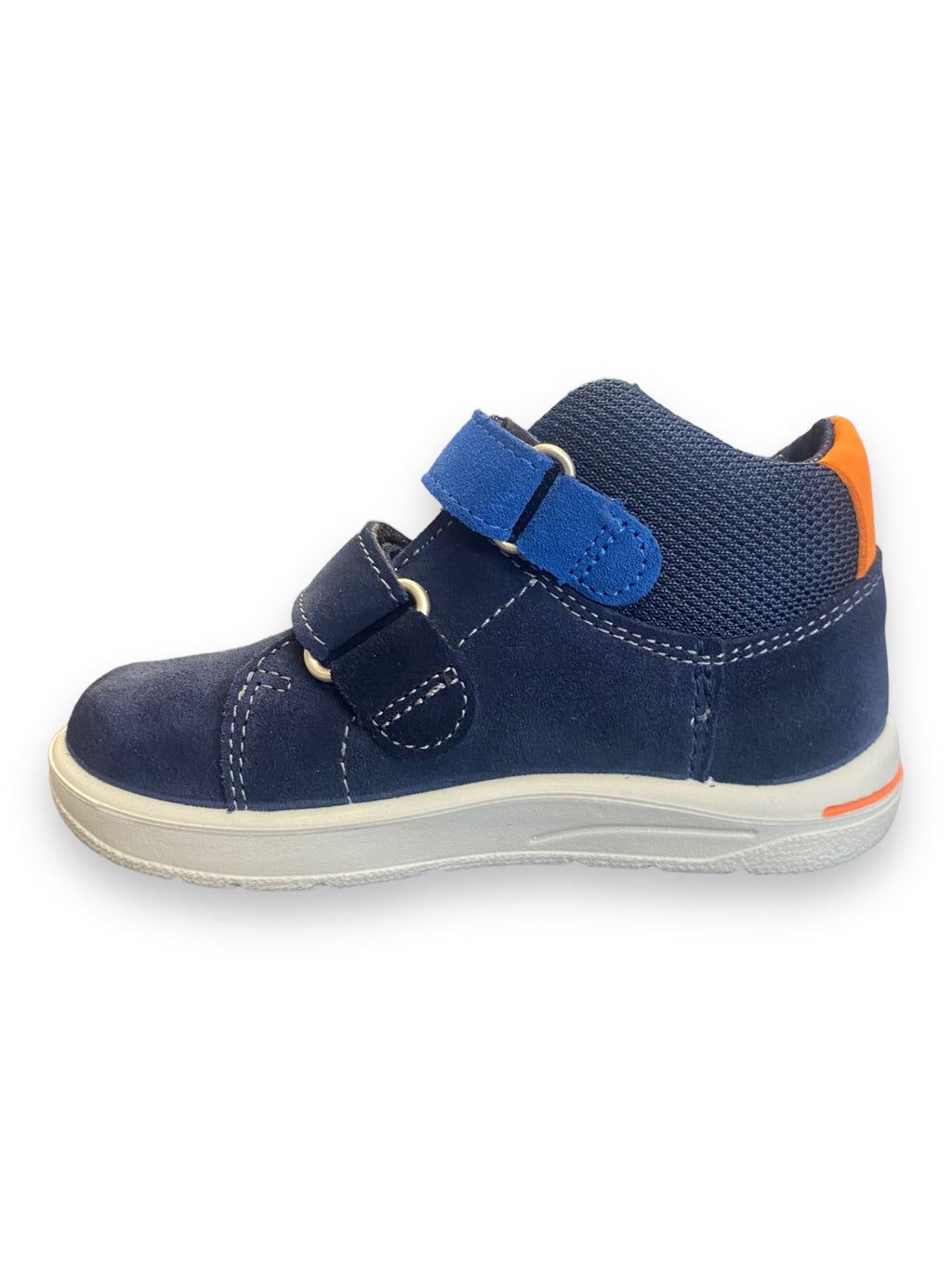 Ricosta - Boys navy/orange boot - NEMO