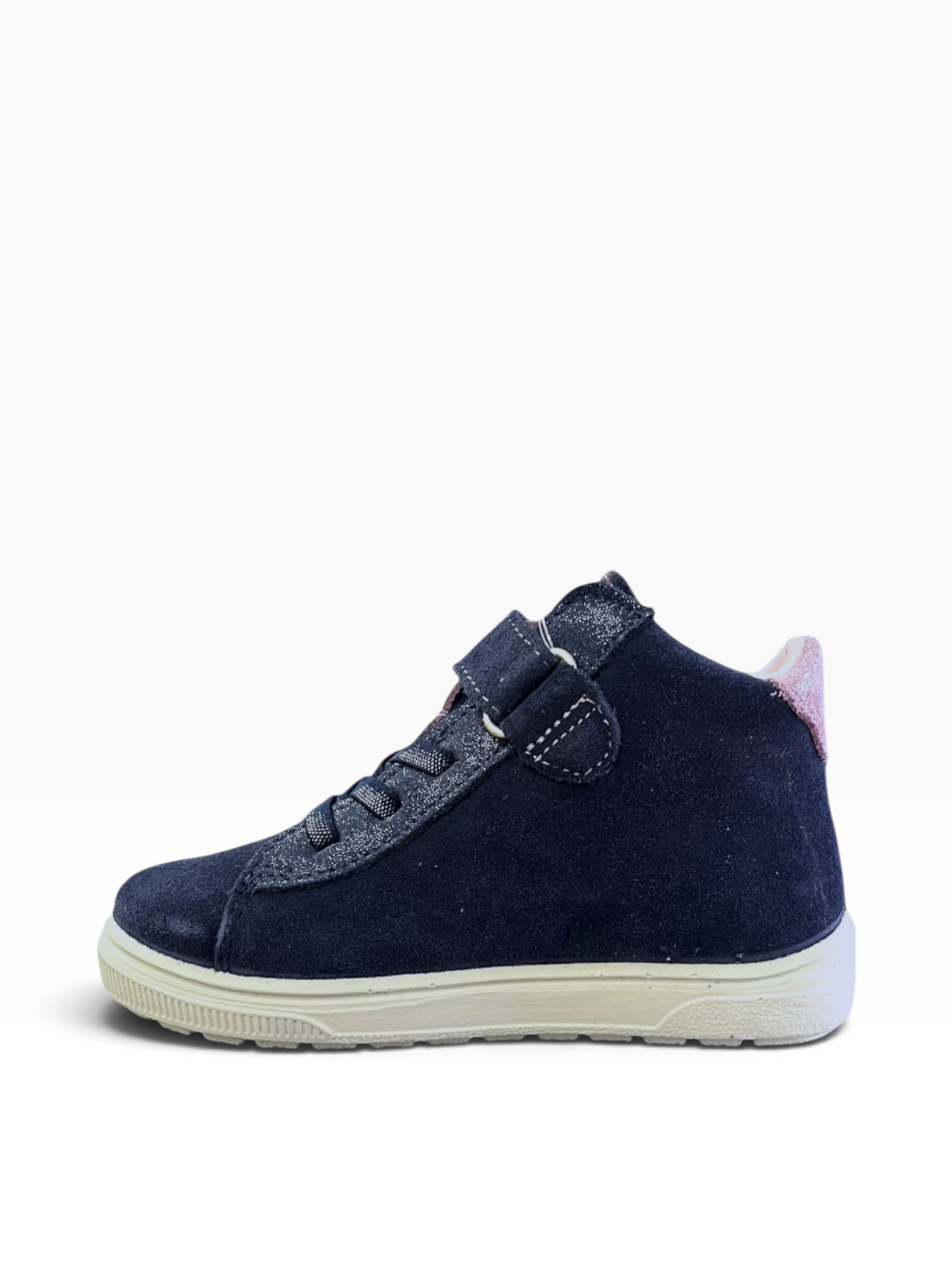 Ricosta - Girls navy light-up/waterproof boot - TINKI