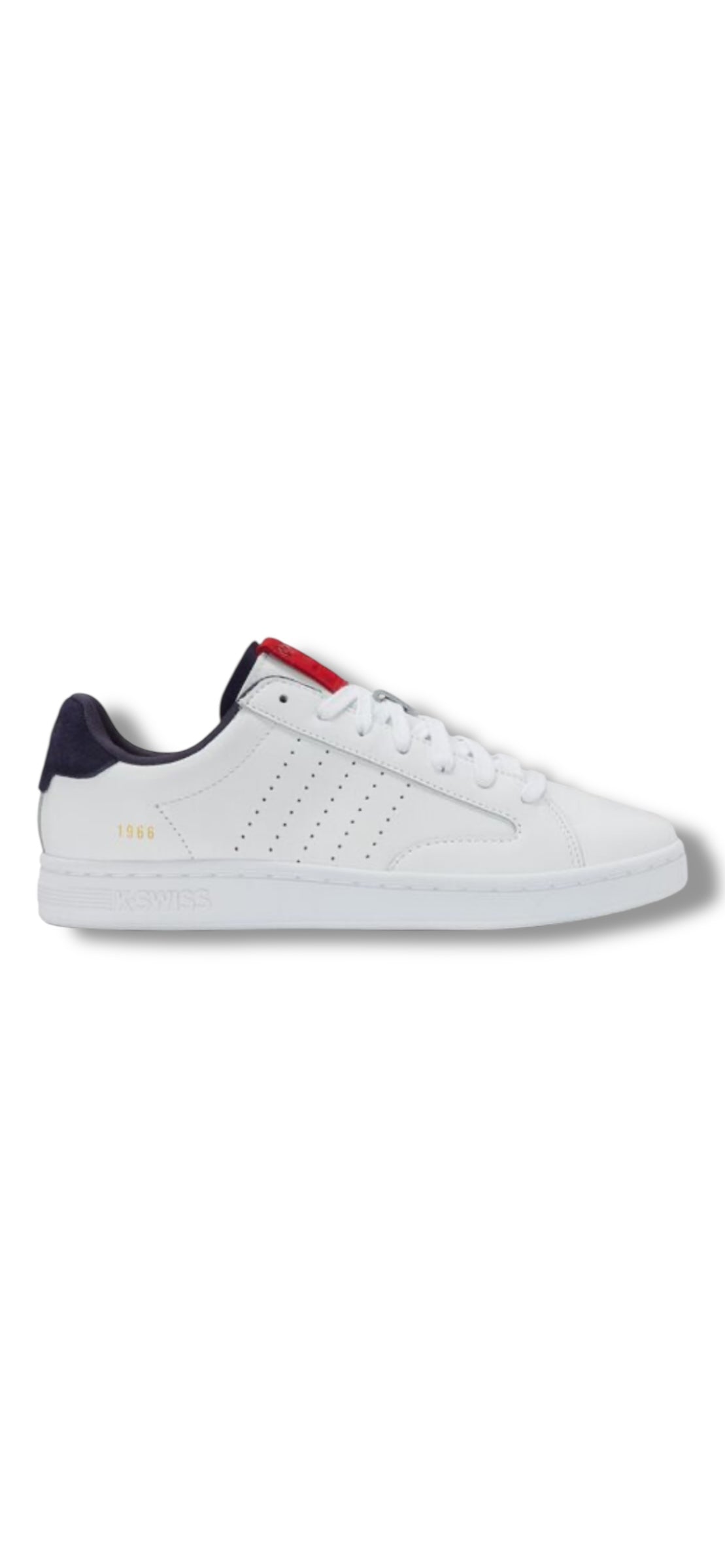 K Swiss - Mens white/navy shoe - Lozan Klub LTH