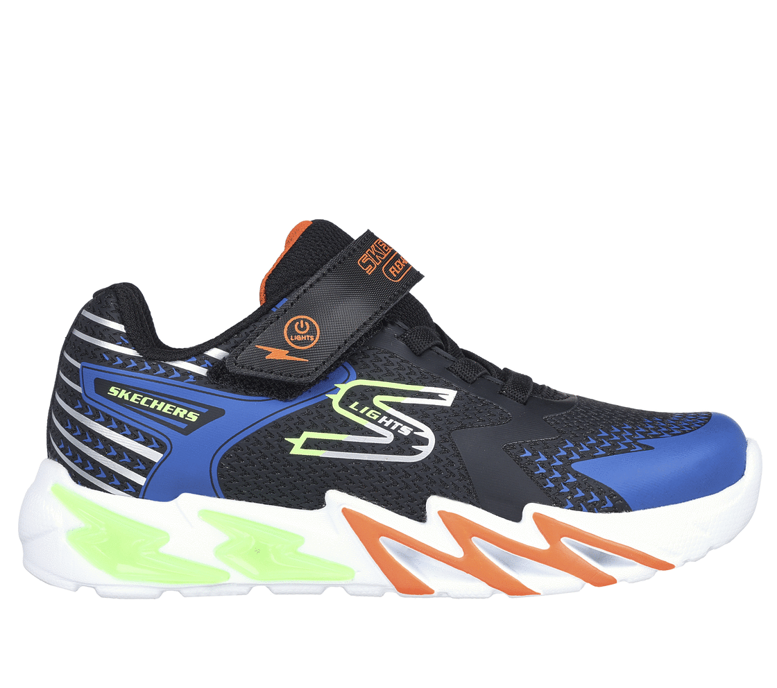 Skechers Boys light up runner Flex glow bolt