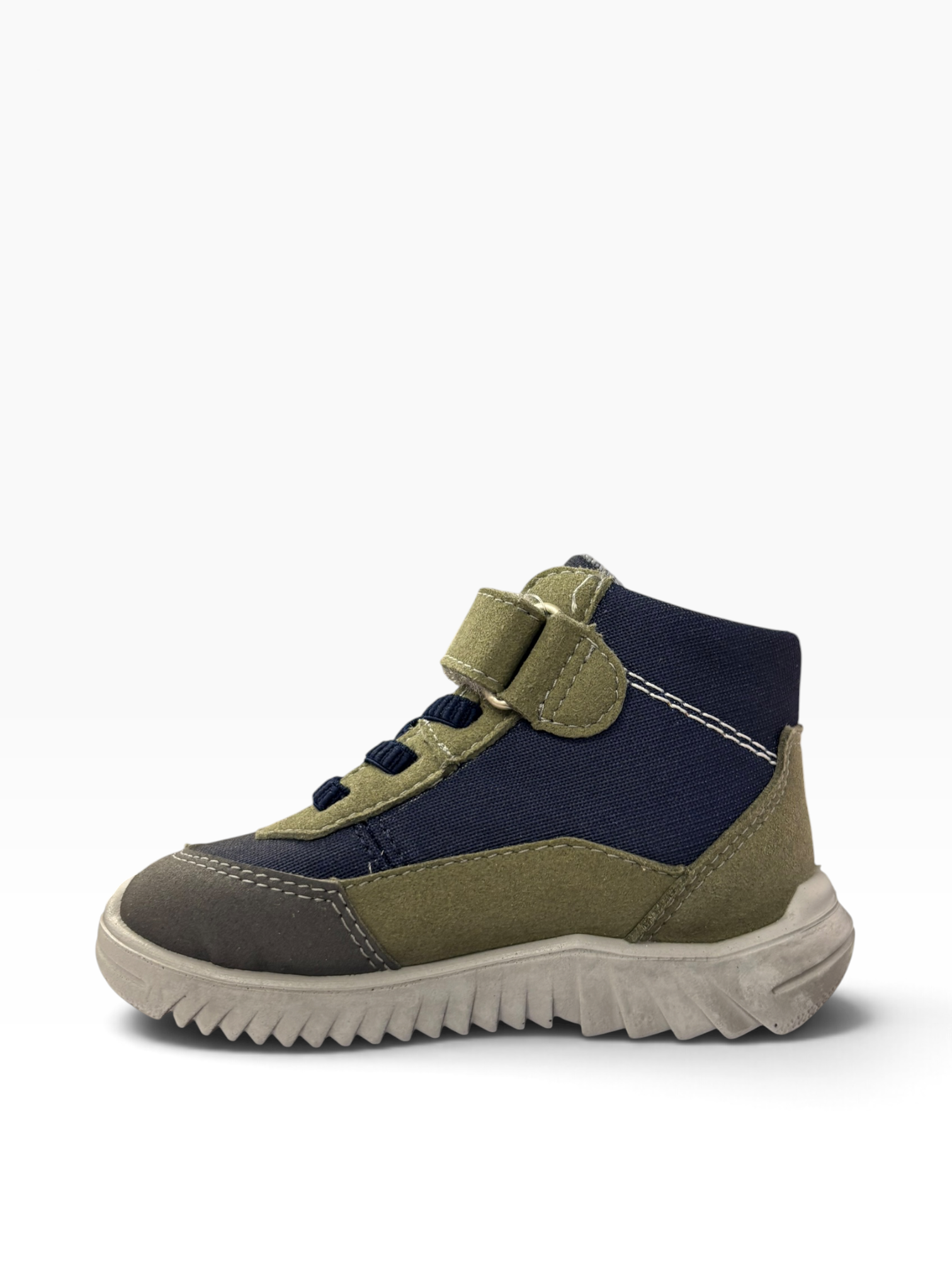 Ricosta - Boys green/navy boot - ROMEO