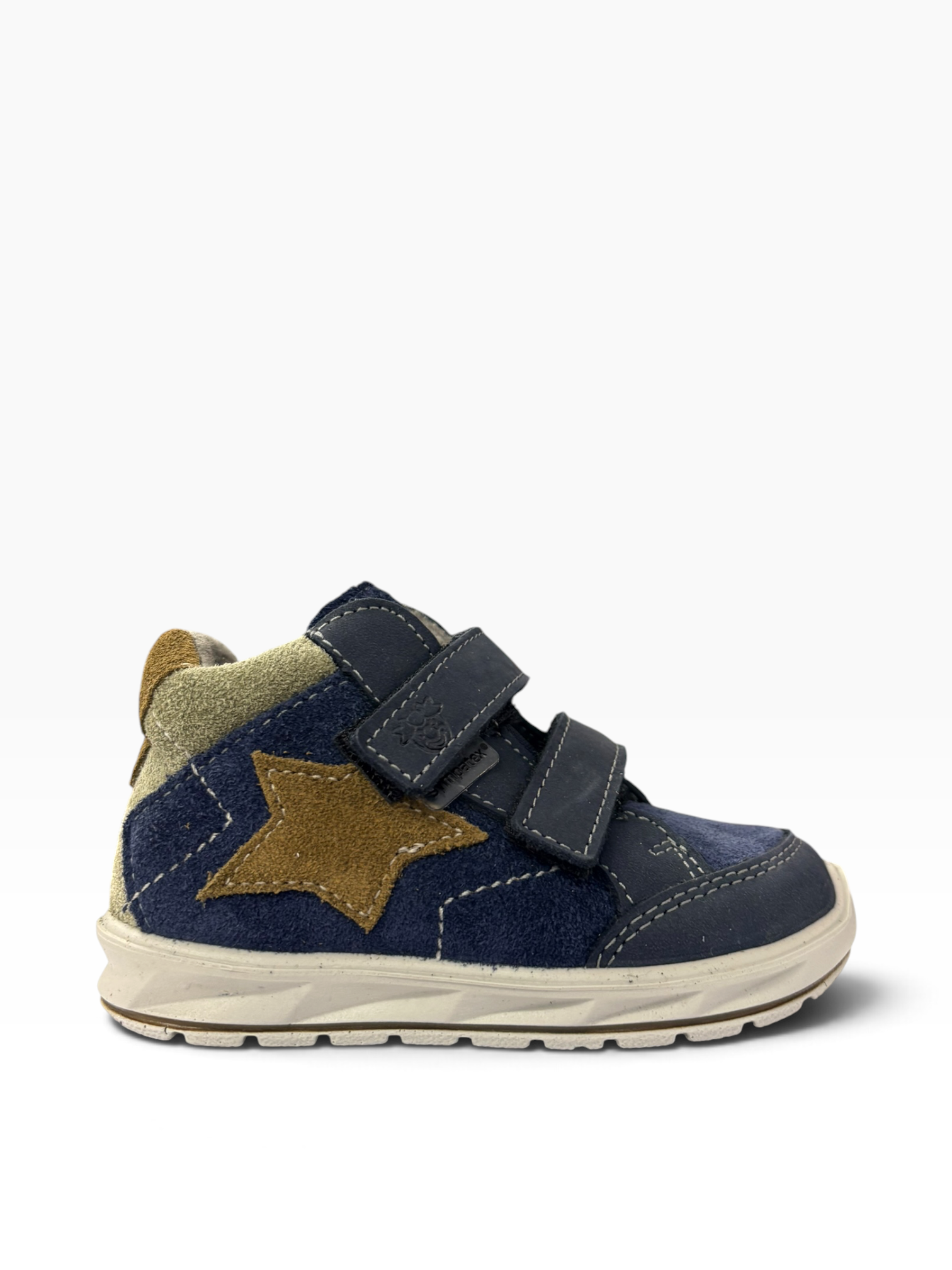 Ricosta - Boys navy/green waterproof boot - Kimi