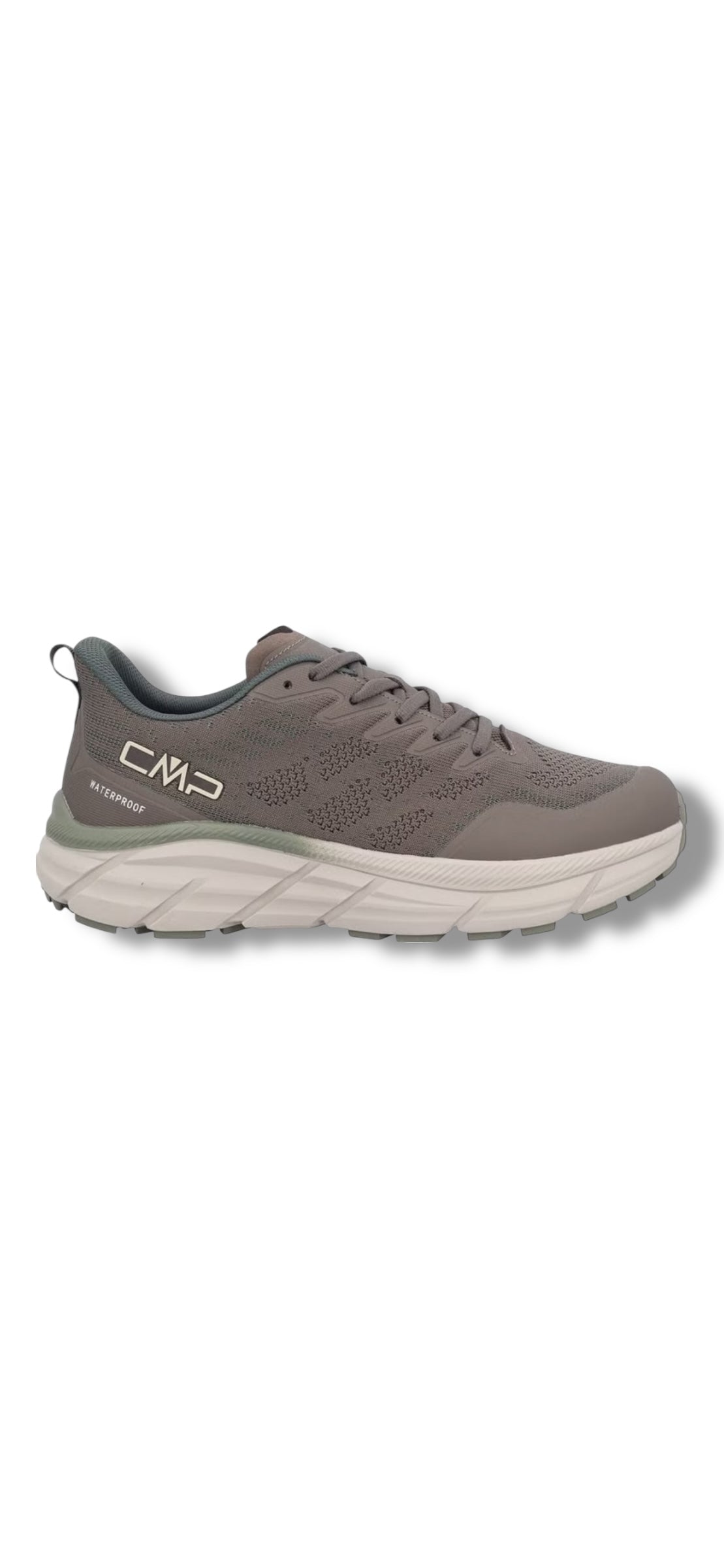 CMP - Mens grey/green waterproof runner - Fango Musk