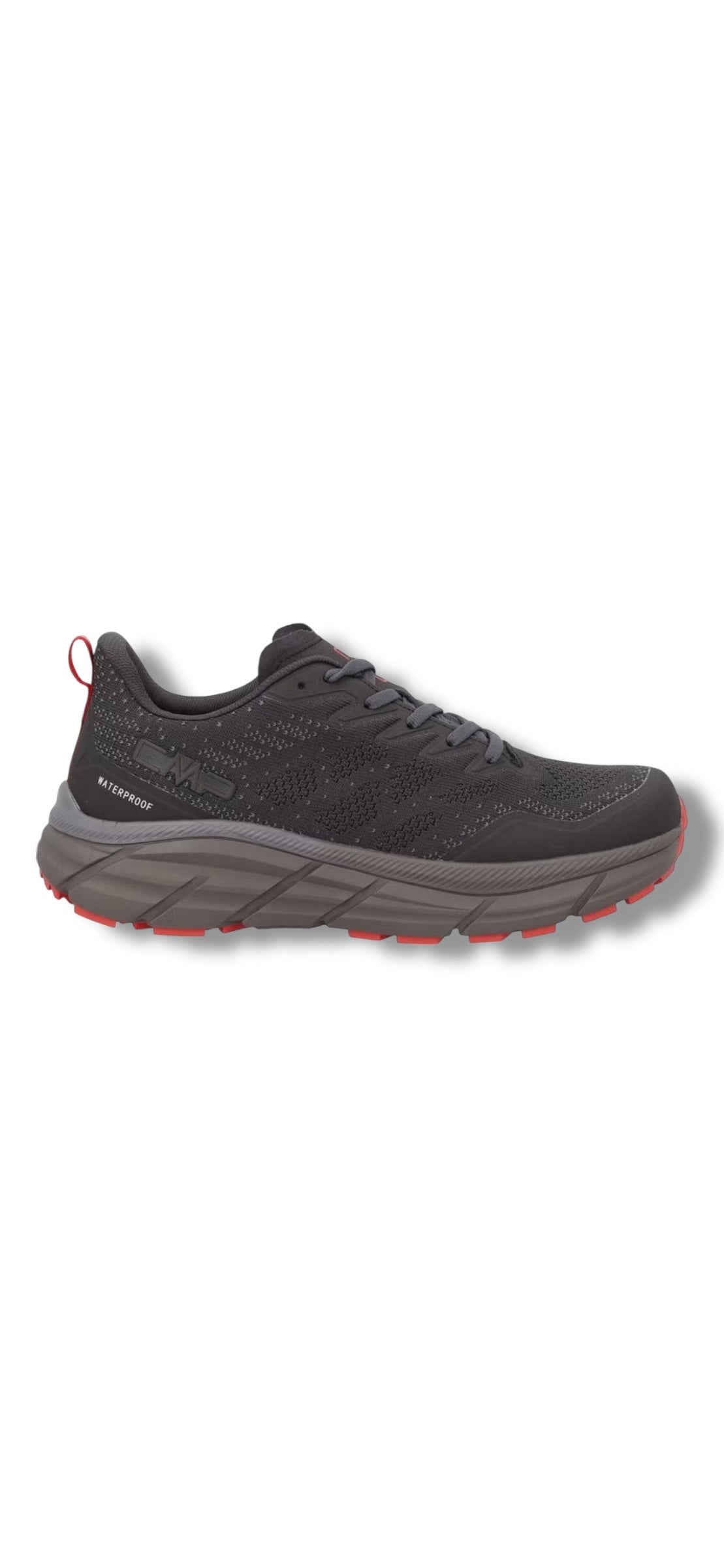 CMP - Men’s red/black waterproof runner - Piombo-Ferrari