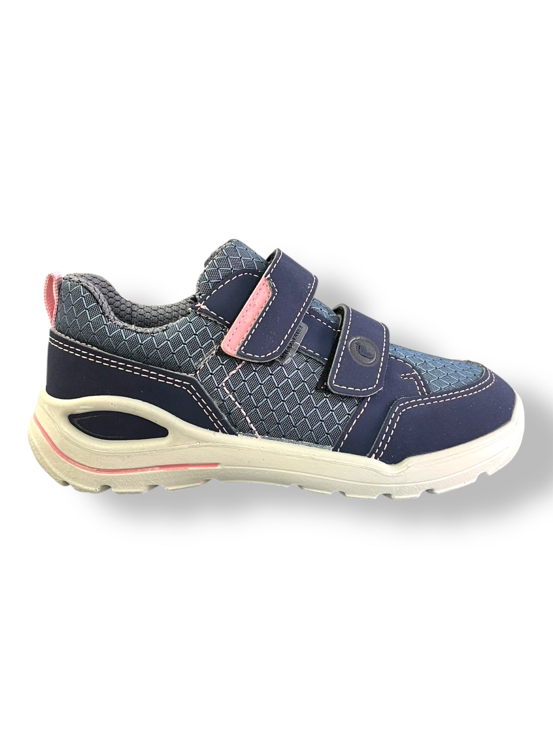 Ricosta - Girls navy/pink waterproof runner - BONNO