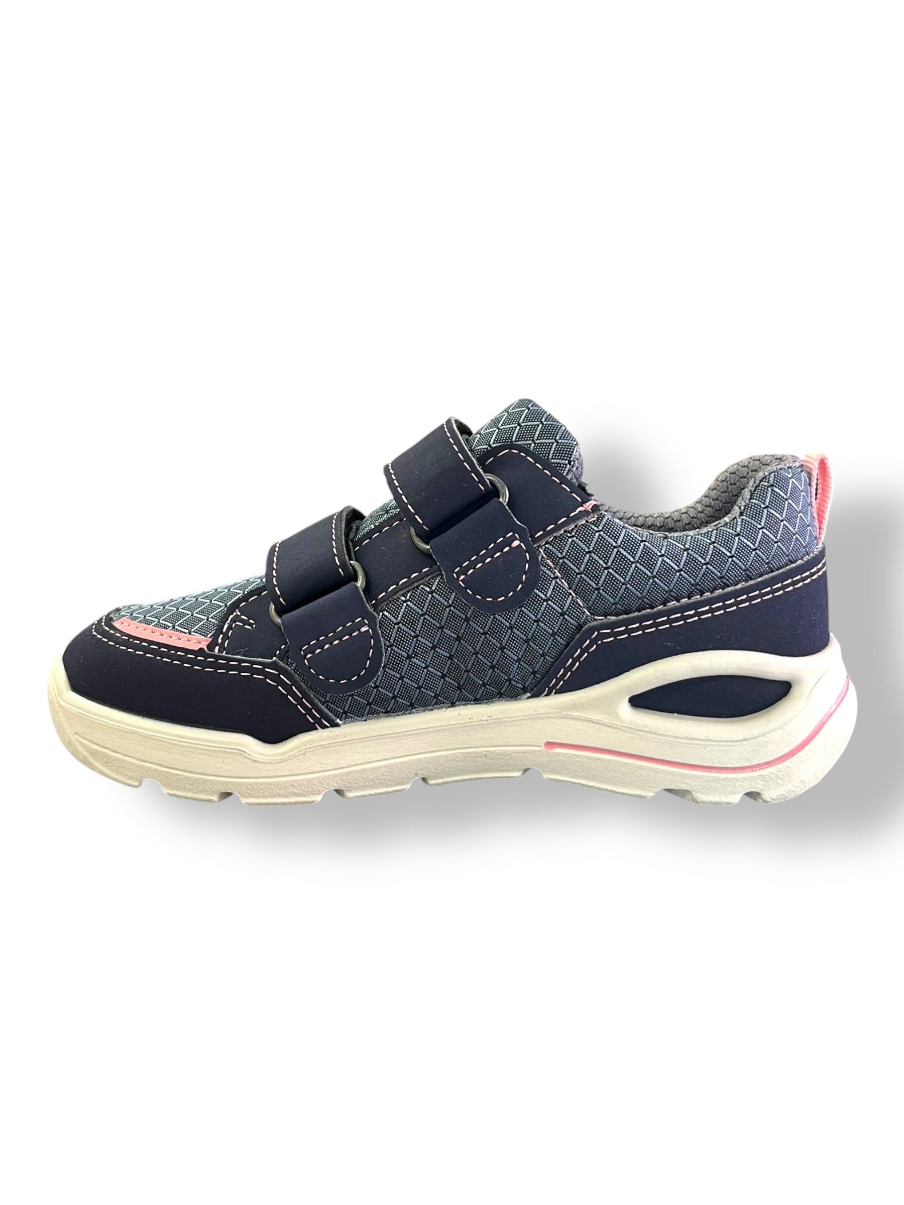 Ricosta - Girls navy/pink waterproof runner - BONNO