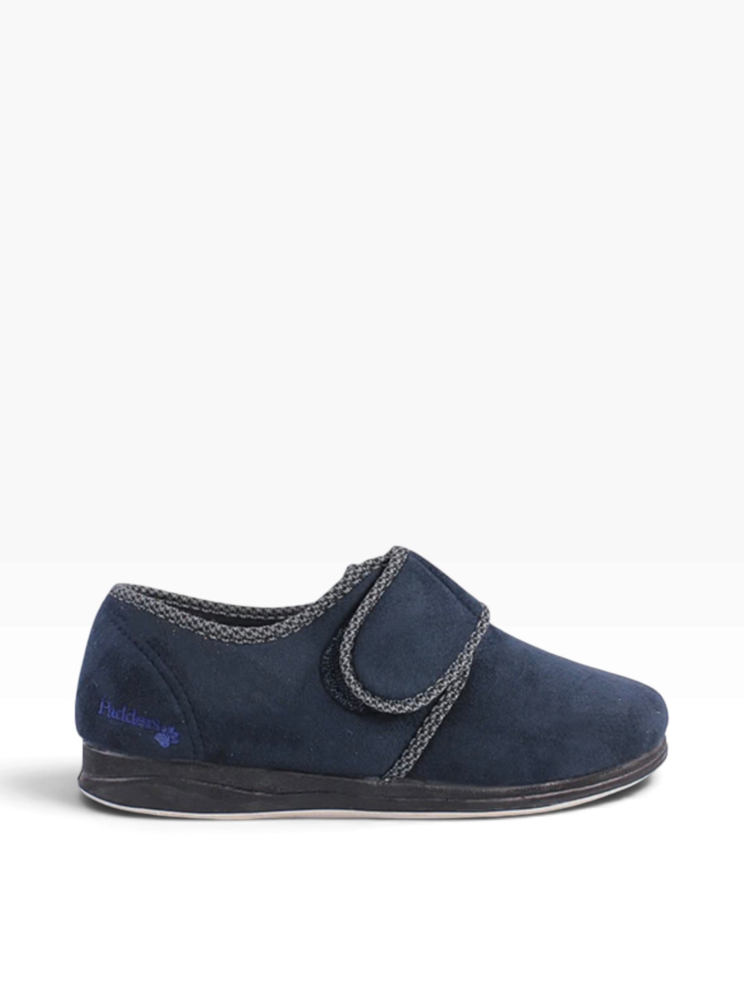 Padders - Navy velcro slipper - Harry