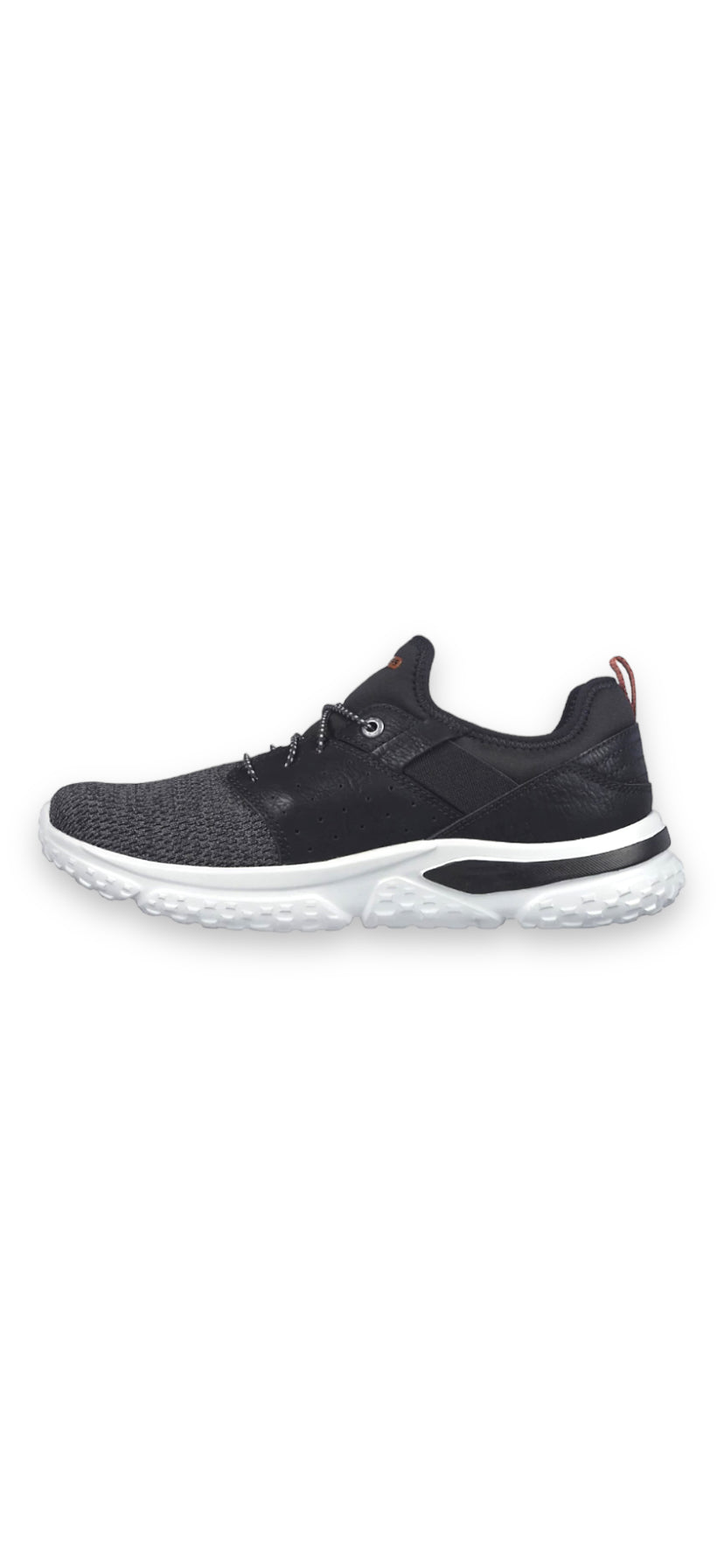 Skechers - Mens black/grey runner - Solvano