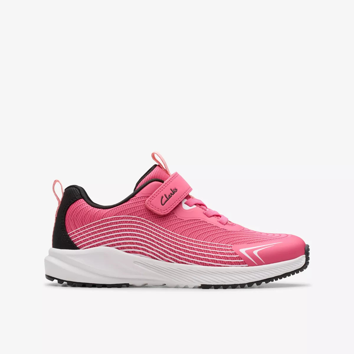 Clarks - Girls pink runner - Deyes Dash K