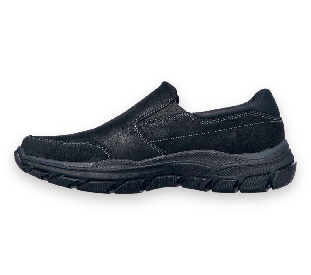 Skechers - Mens black slip on - Calum