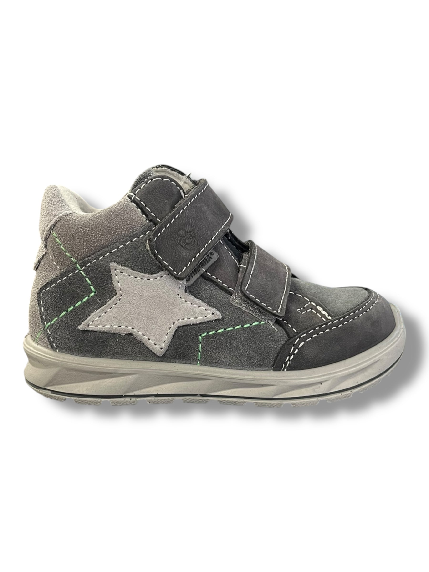 Ricosta - Boys grey waterproof boot - KIMI
