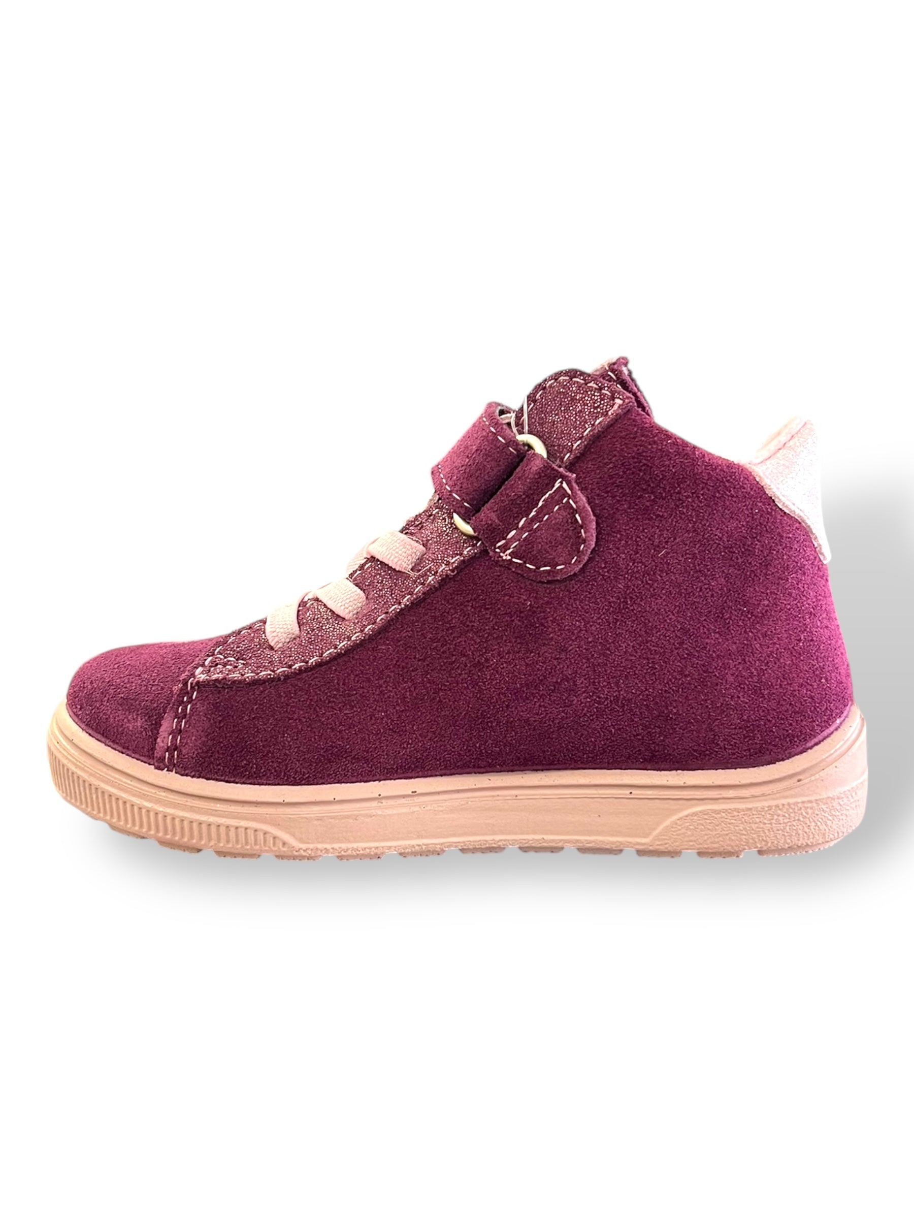 Ricosta - Girls wine light-up/waterproof boot - TINKI