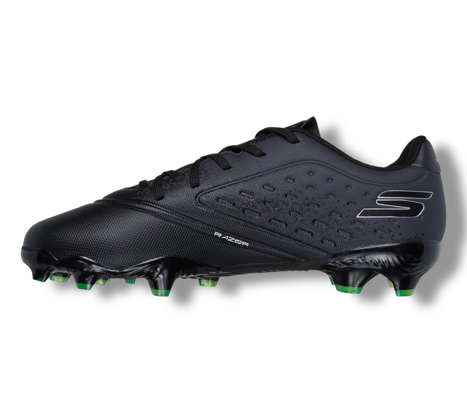 Skechers - Boys black football boots - Razor 1.5 JR Youth FG