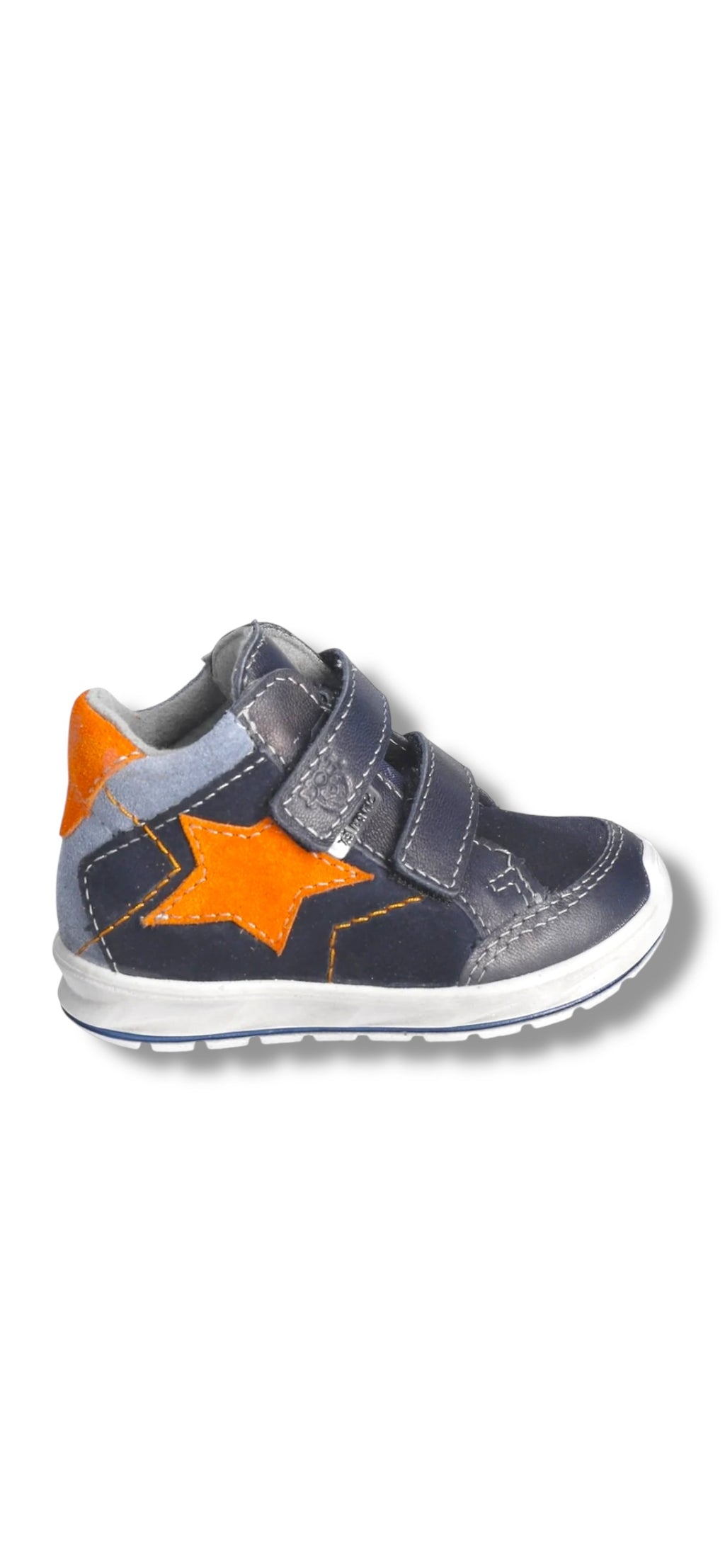 Ricosta - Boys navy/orange waterproof boot - Kimi