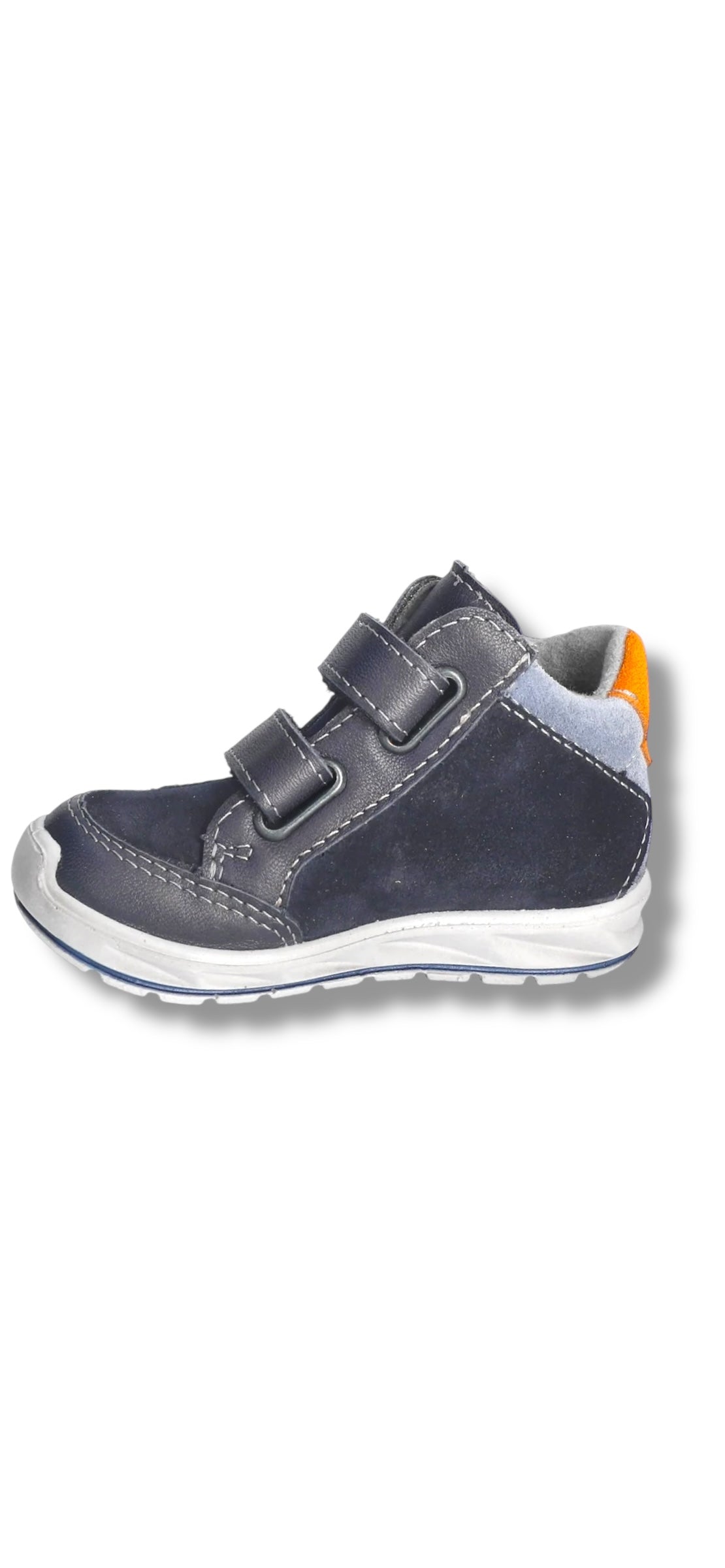 Ricosta - Boys navy/orange waterproof boot - Kimi