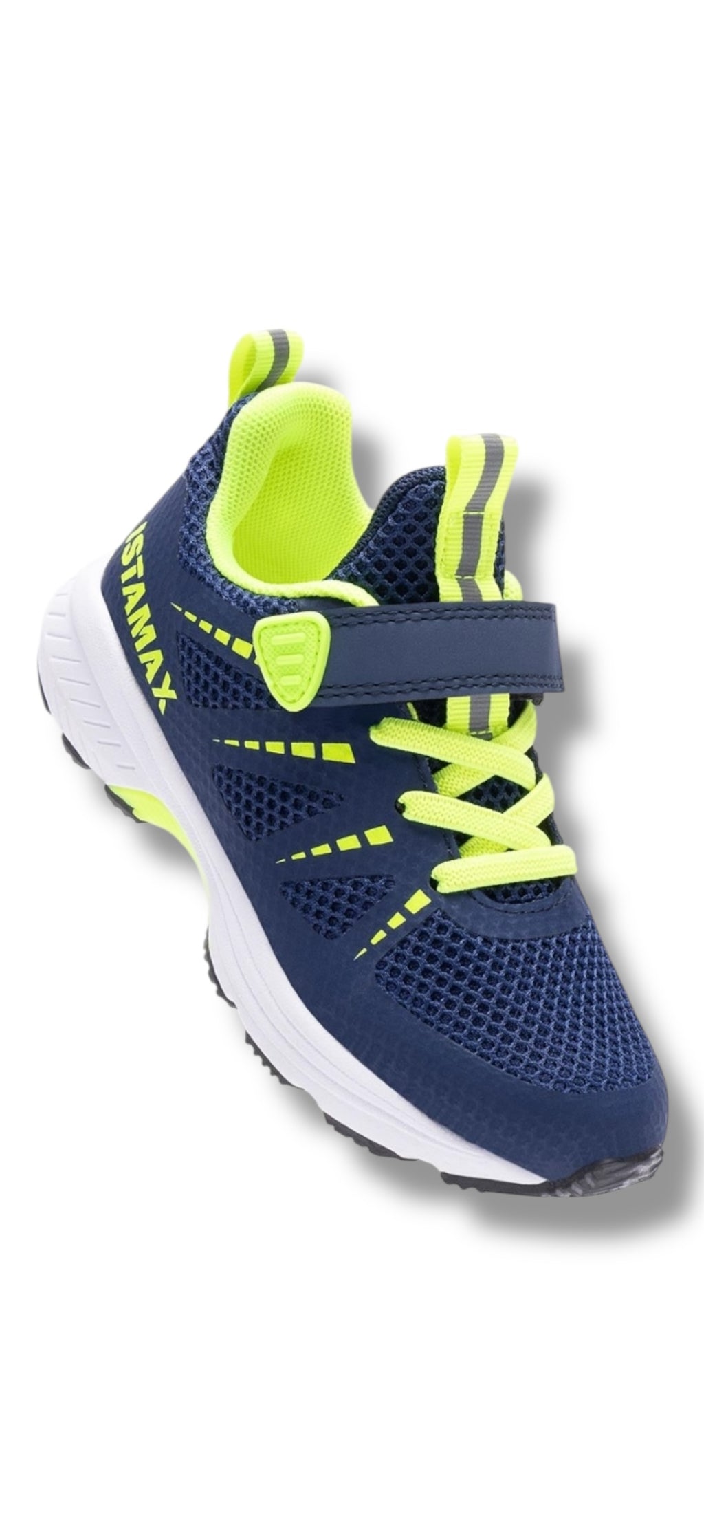 Istamax- Boys navy/green runner - IMAA3805