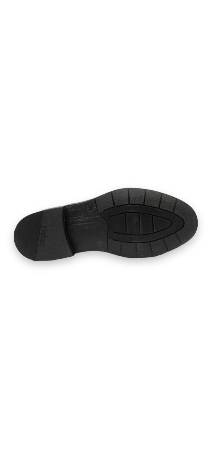 Rieker - Mens black laced shoe - 10304.