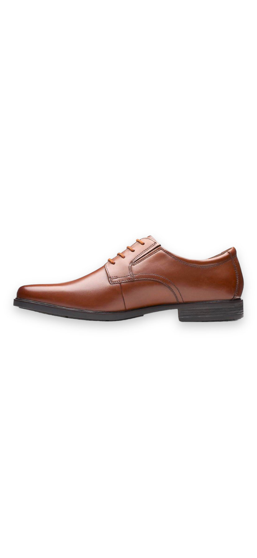 Clarks - Dark tan shoe - Howard walk