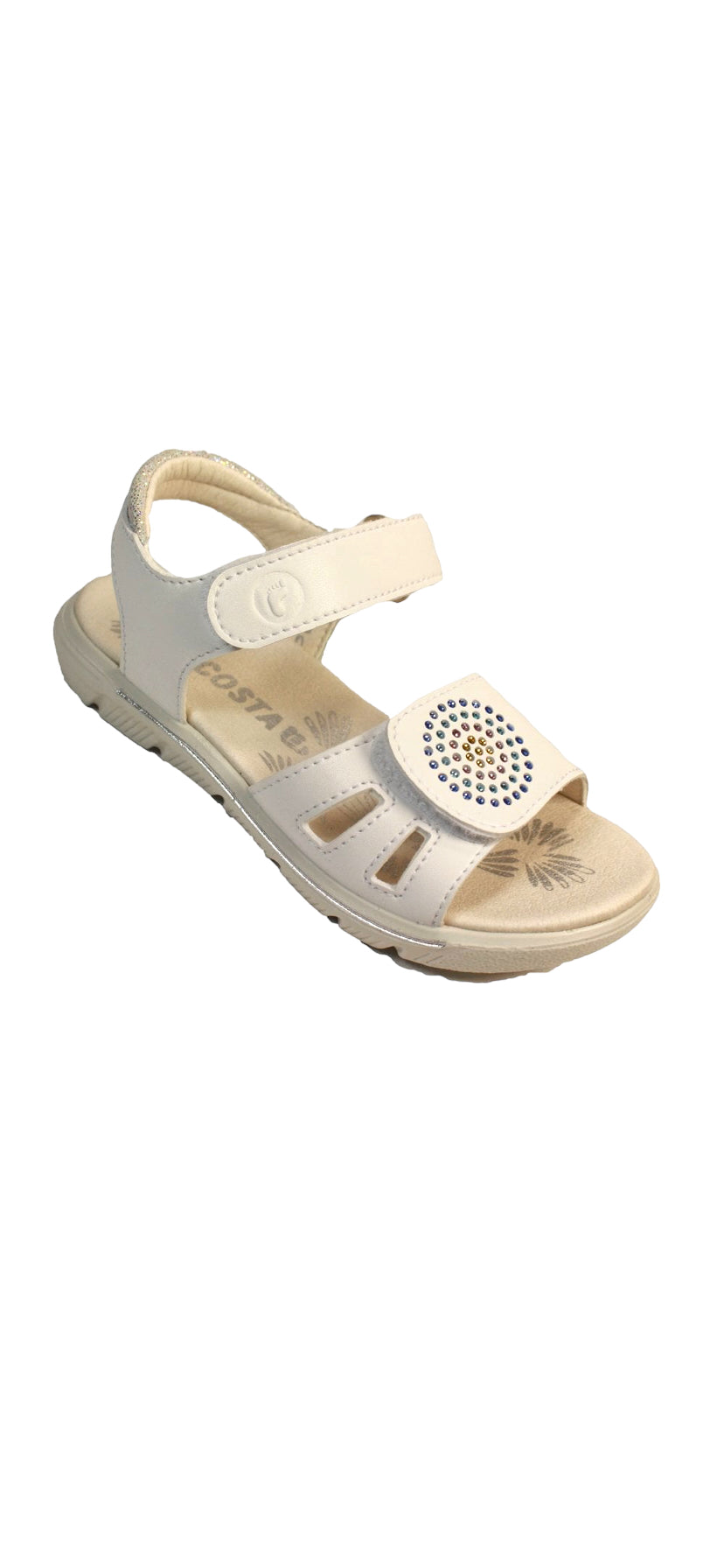 Ricosta - girls white sandal - Sarah