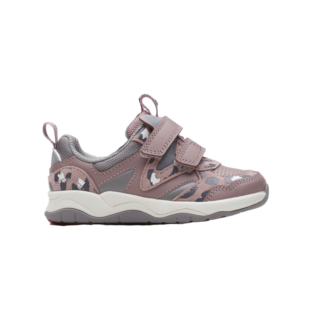 Clarks - Girls pink runner - Clowder run K