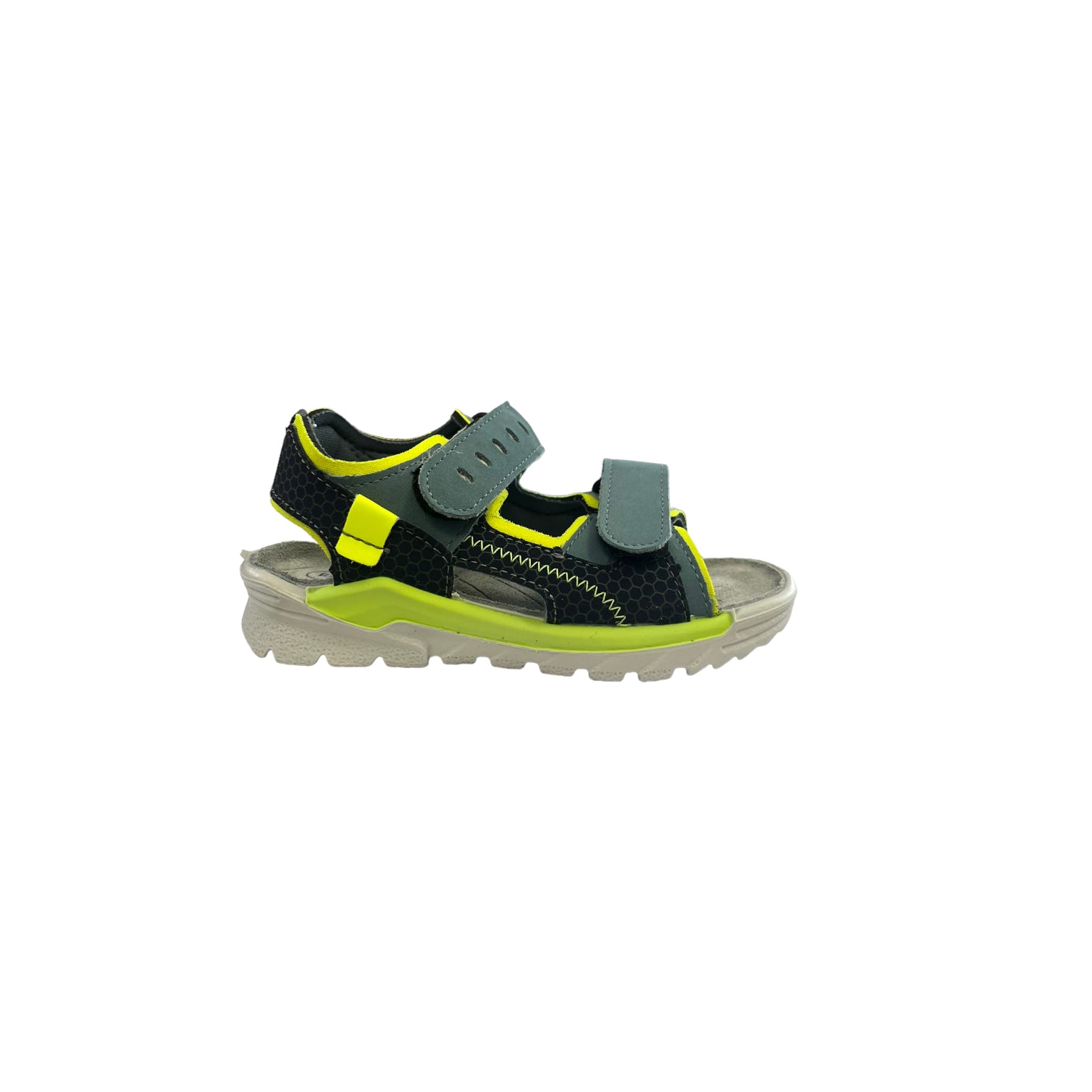 Ricosta - Boys green/yellow sandal - Tajo