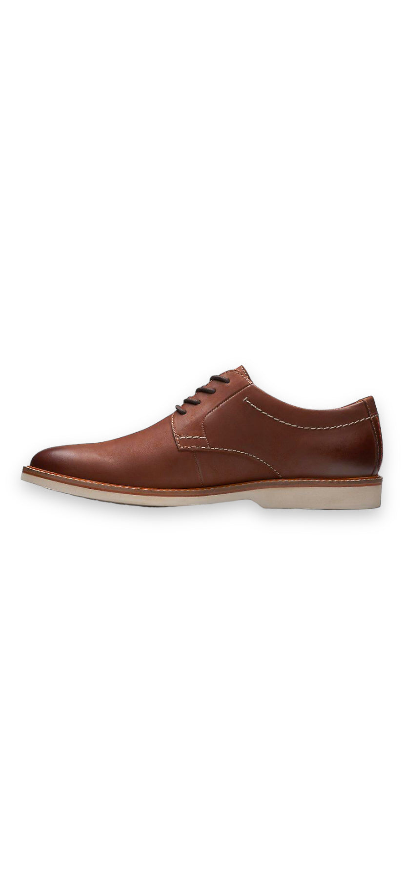 Clarks - Dark tan shoe - LTlace