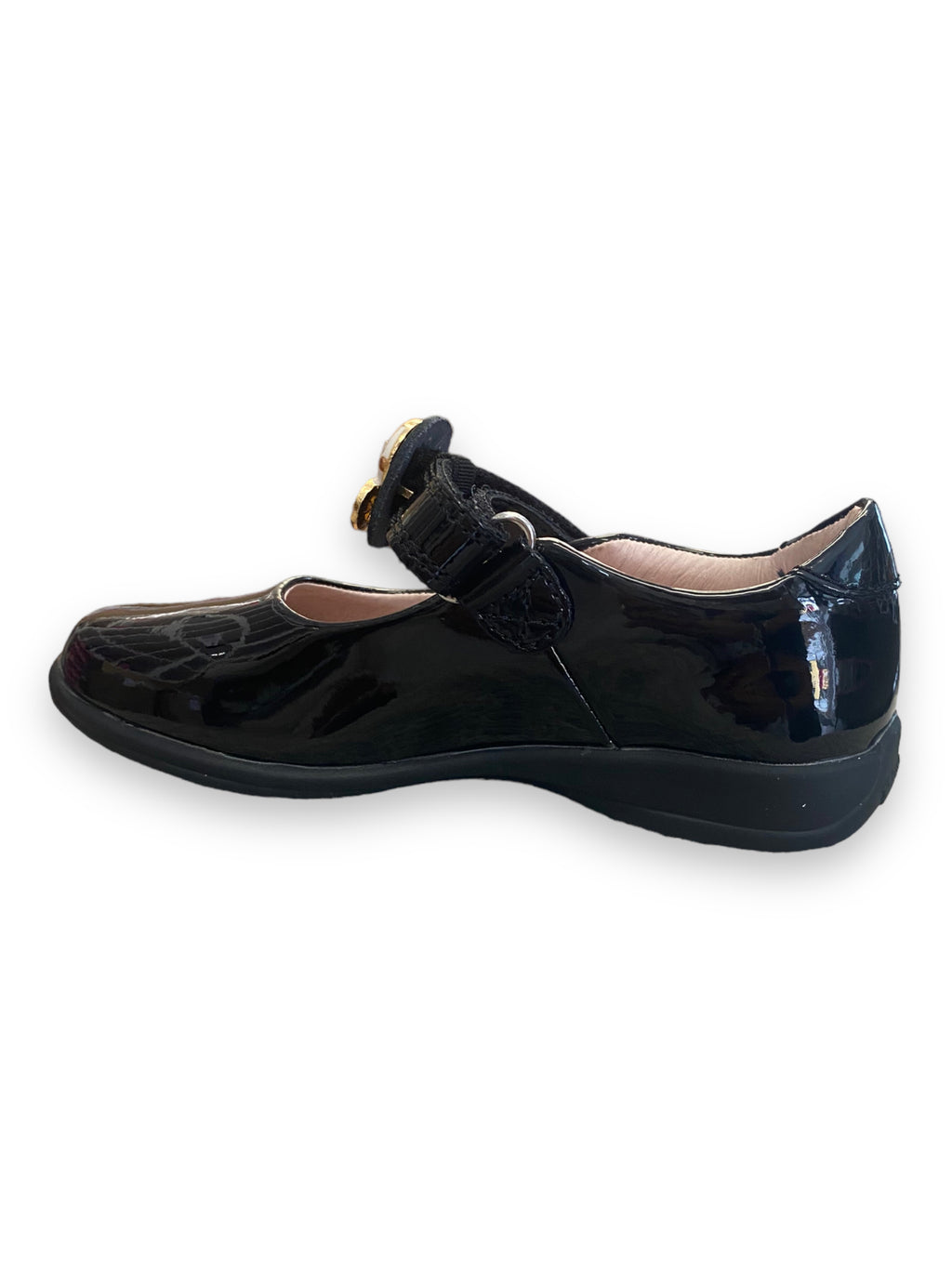 Lelli Kelly - Black patent shoe - Ella 2