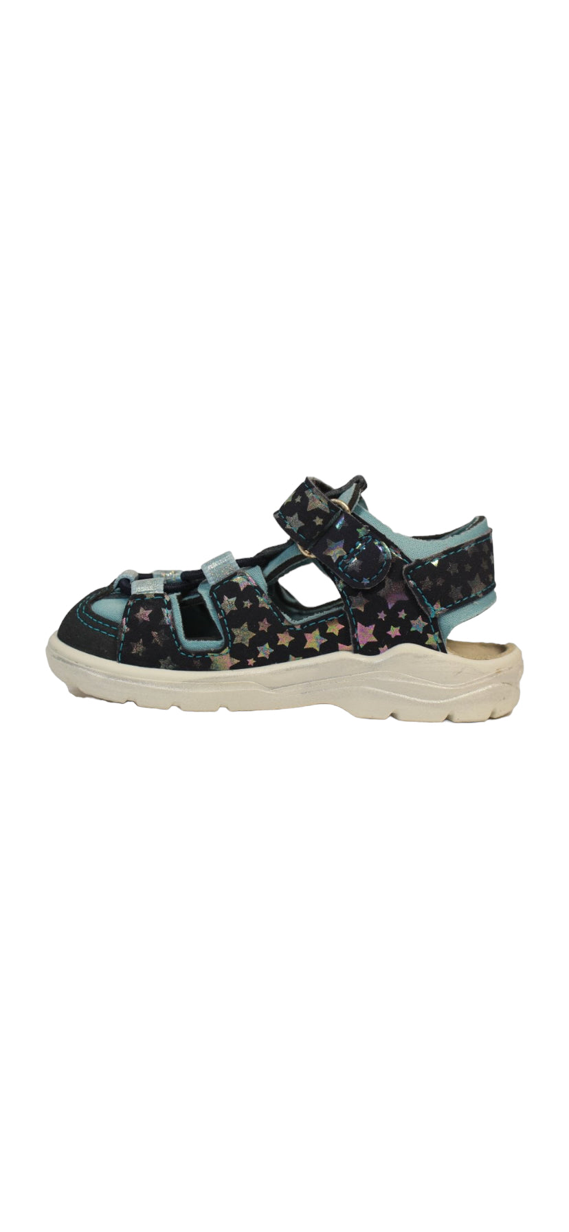 Ricosta - Girls closed toe sandal Nautic/frozen - Gery